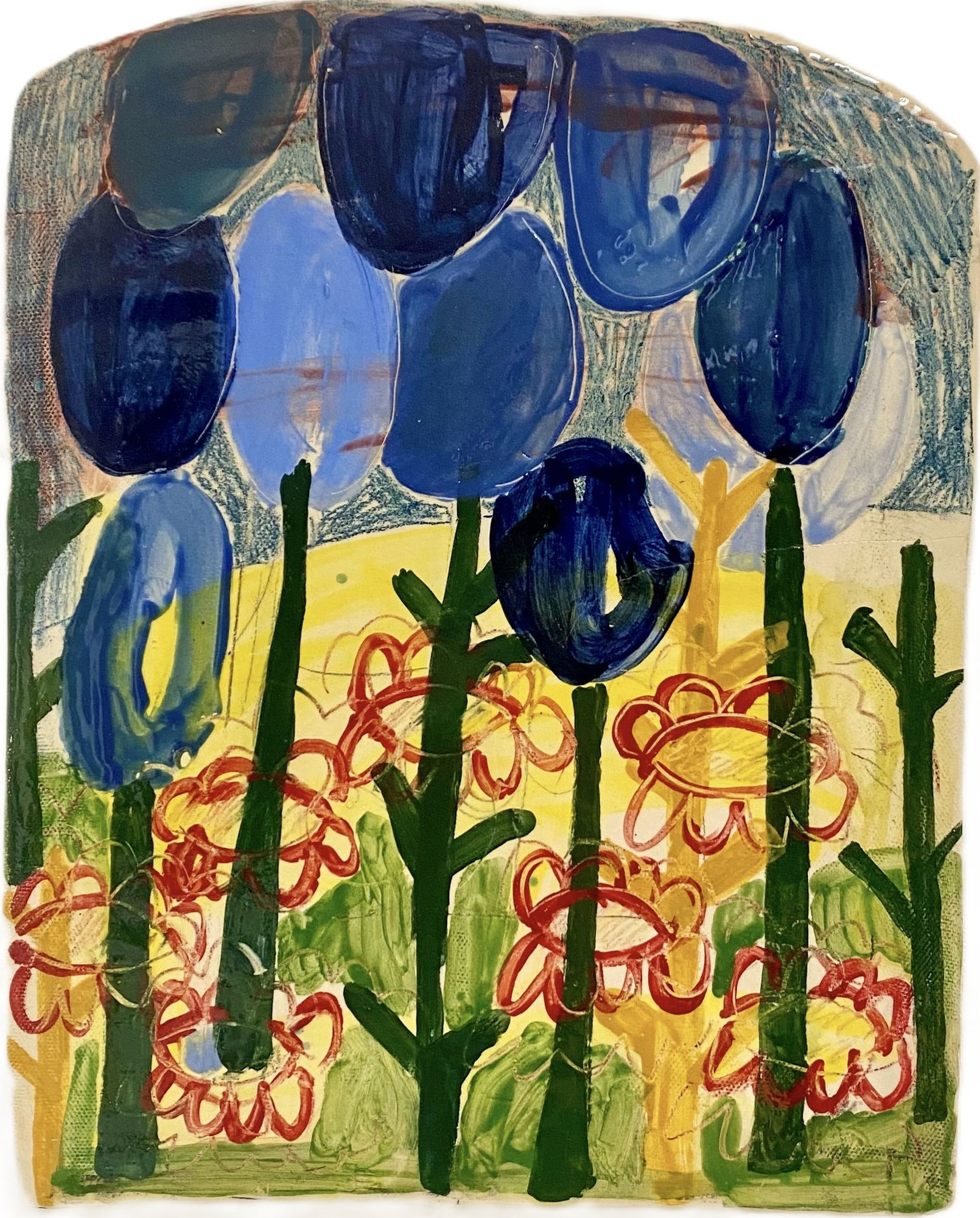 Sofie Steegen, Forest in spring II, 2025