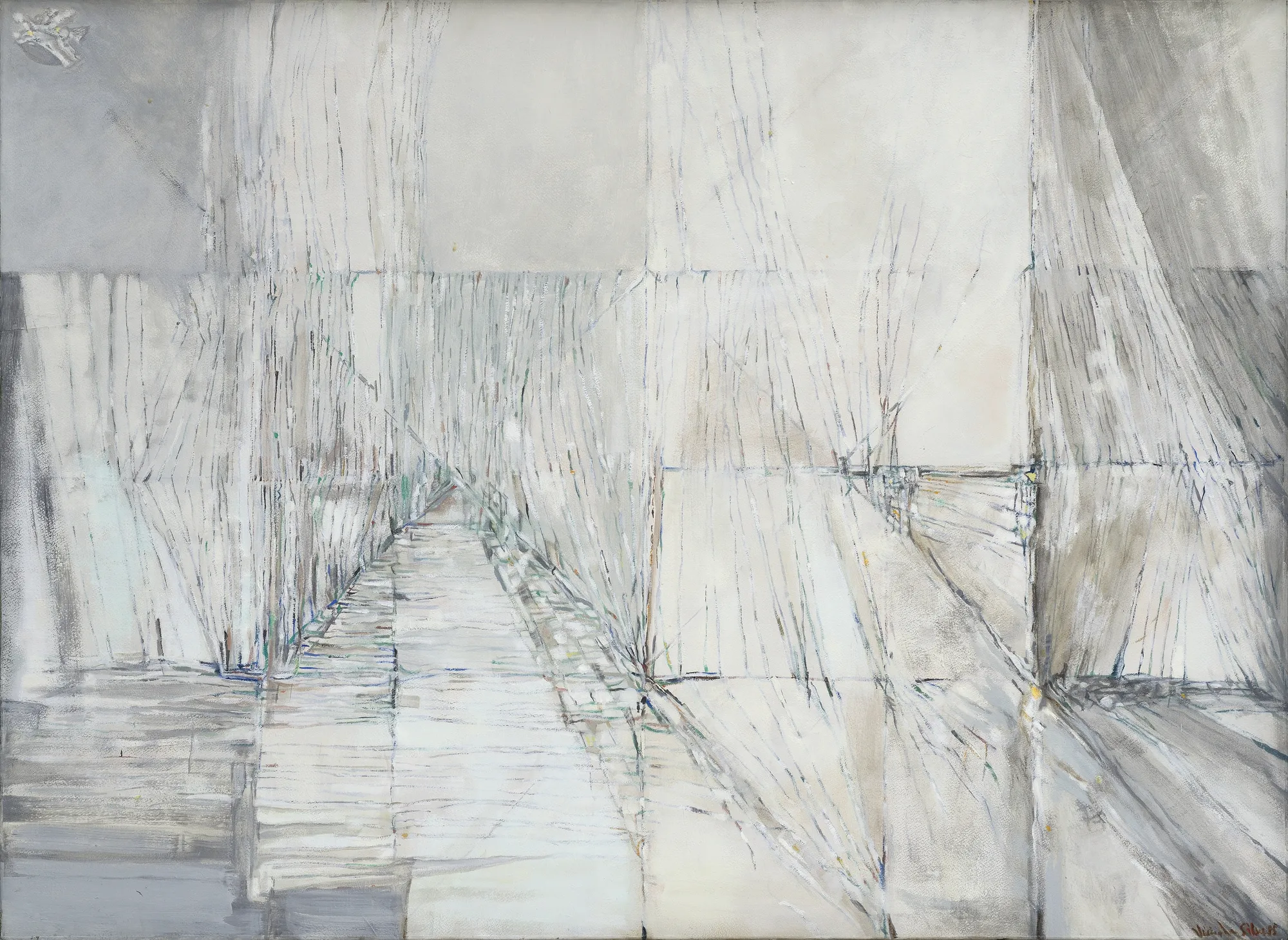 Maria Helena Vieira da Silva, Chemins de la paix, 1985