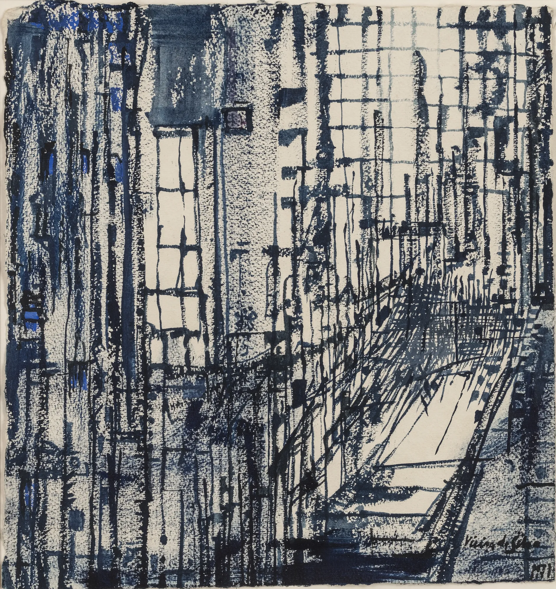 Maria Helena Vieira da Silva, Le Chœur, 1971