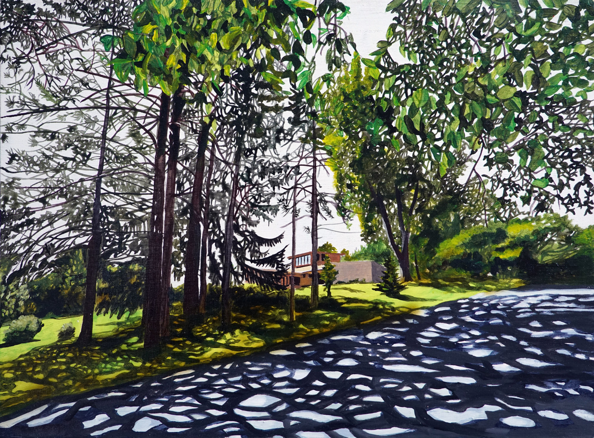 Eamon O'Kane, Frank Lloyd Wright House Shadows, 2017