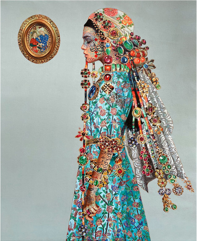 Solmaz Tohidloo, Anahel, a rare Persian flower, 2022