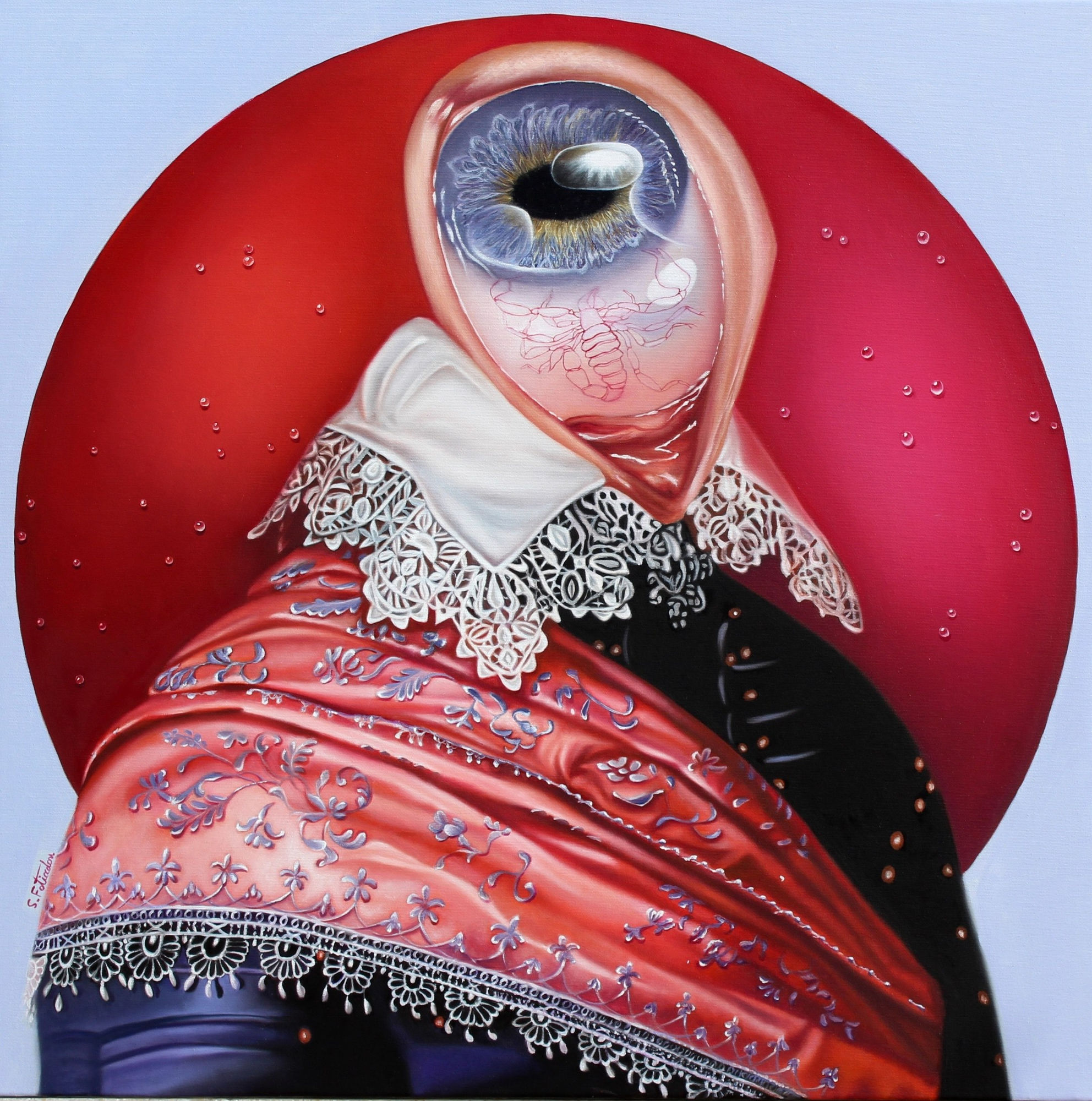 Sofia Fotiadou, The mirror of my scall, 2022