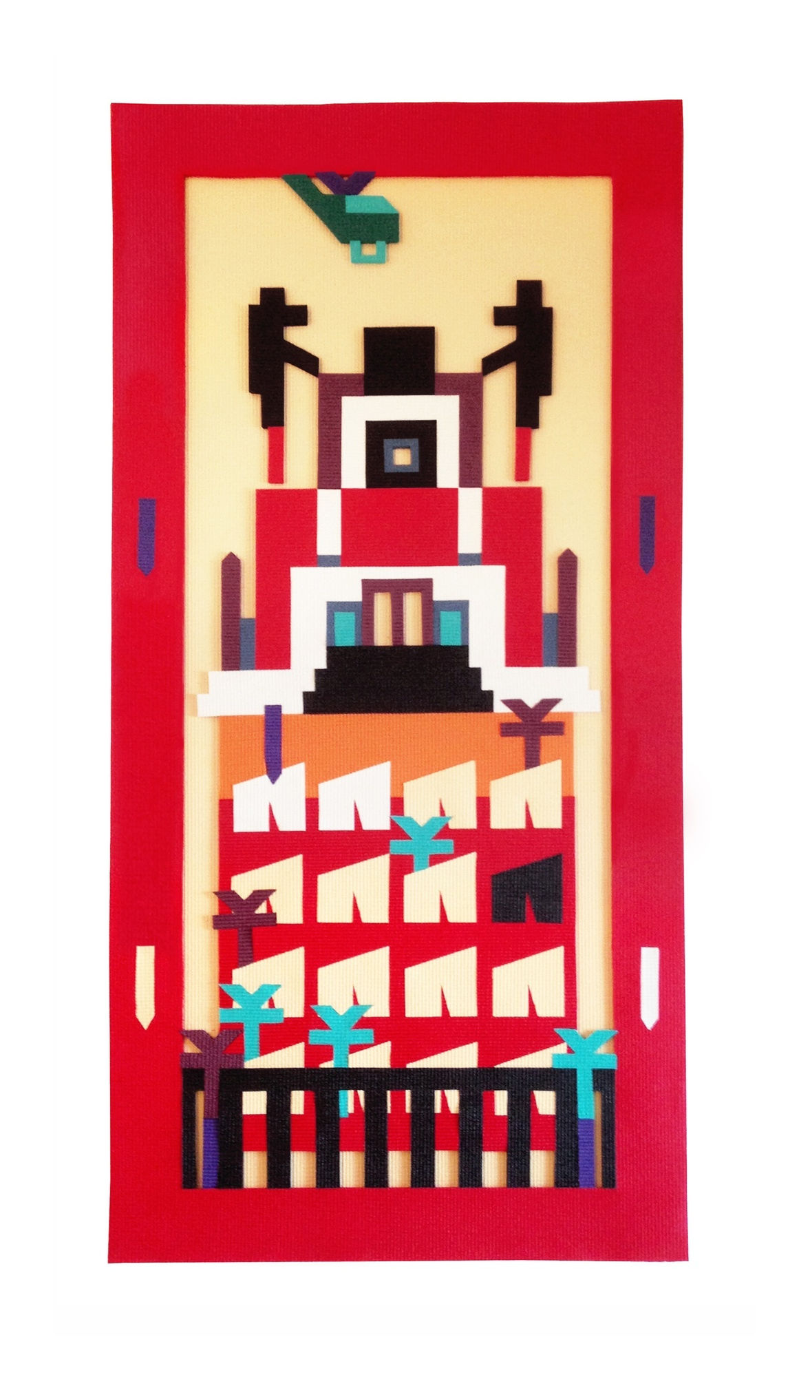 Leah Dixon, Under a Watchful Eye II, 2016