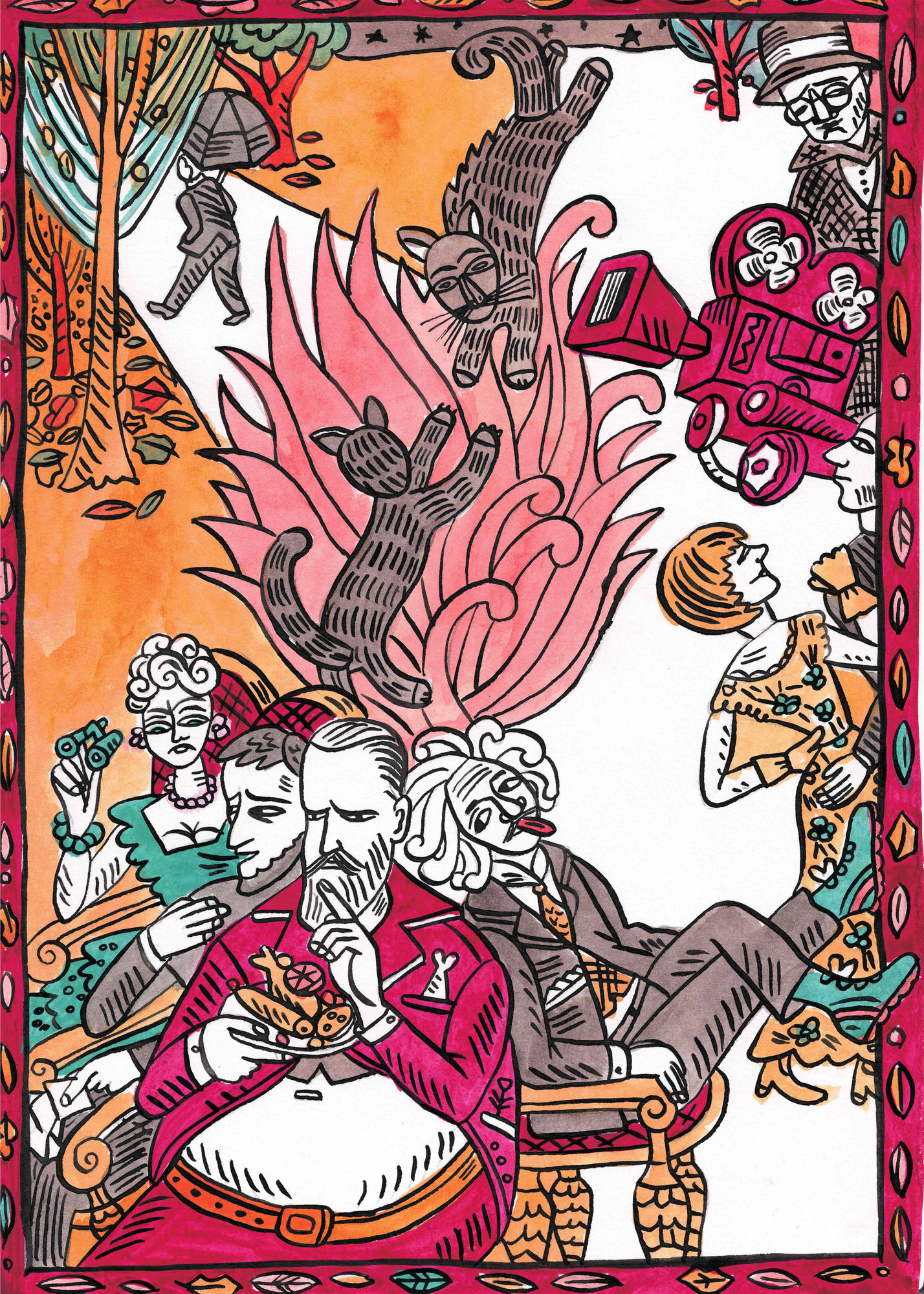 Victoria Lomasko, Sex, drugs, success and death (no. 6), 2005-2011