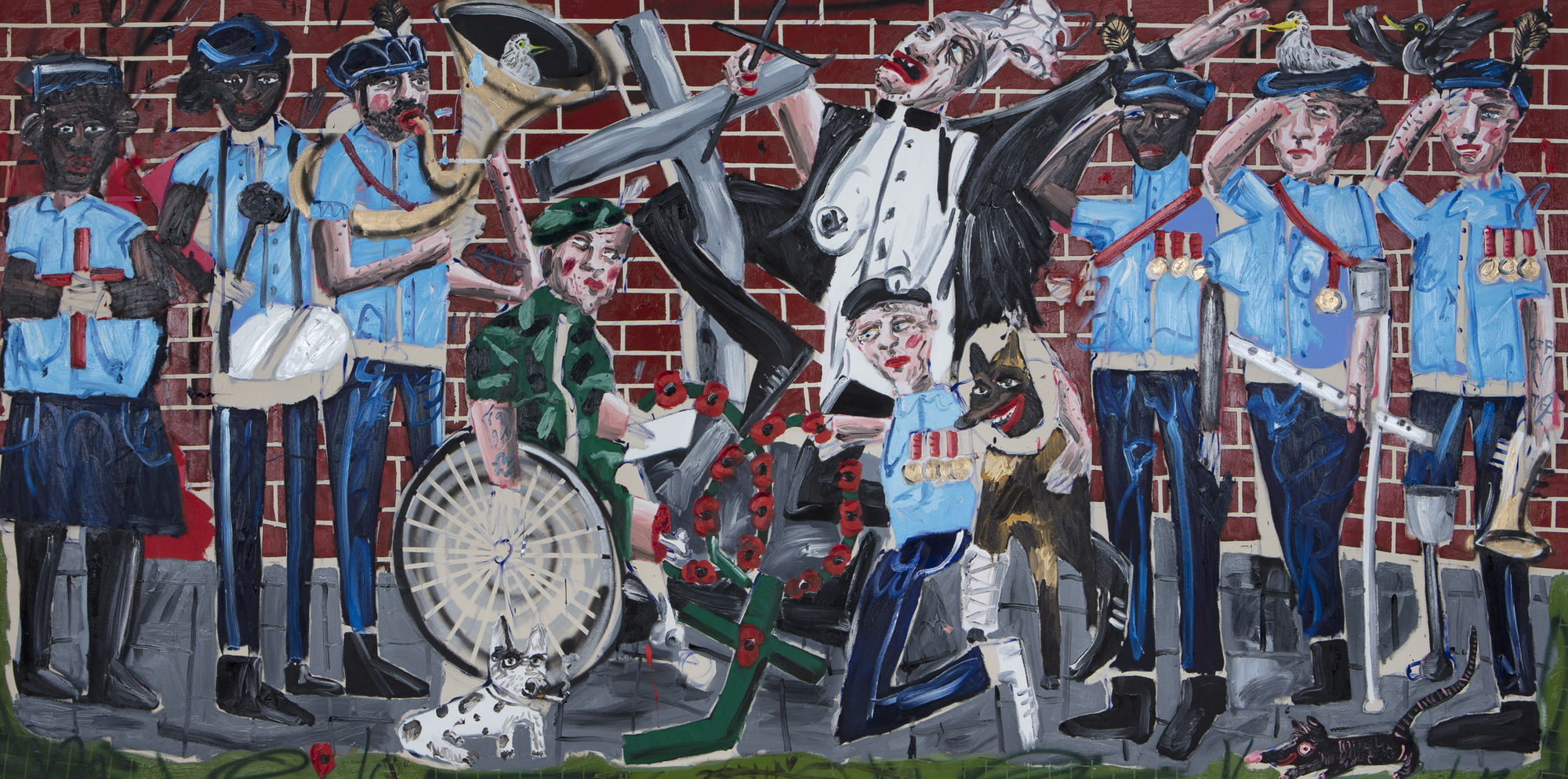 Dale Lewis, White Lightening, 2017