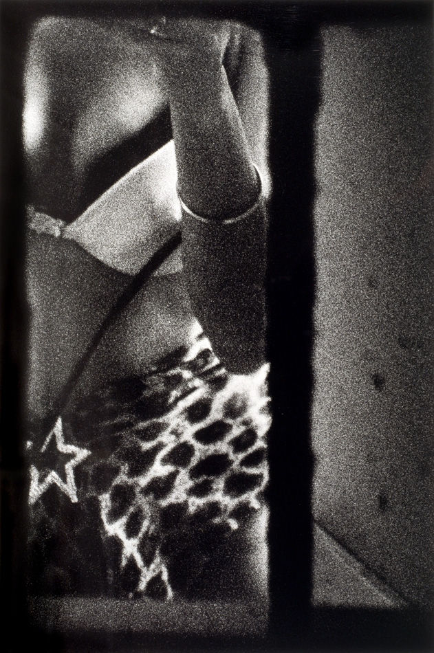 Merry Alpern, Keyhole Image with Star Showing from Dirty Windows series, 1994