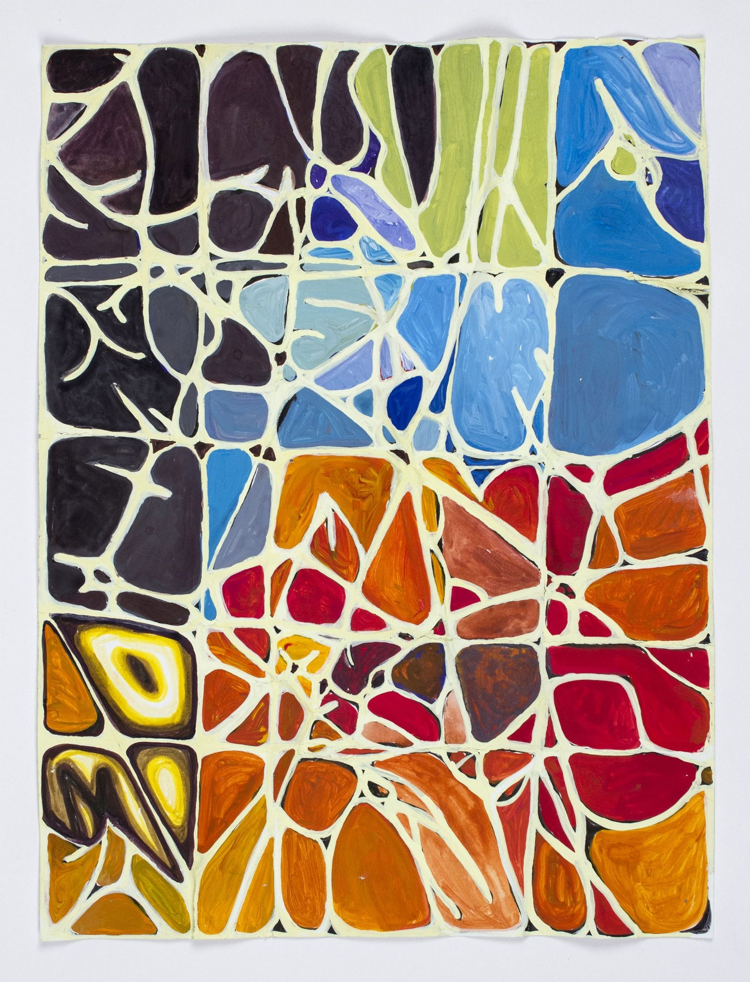 Maura Bendett, Yellow Gradient, 2013-14