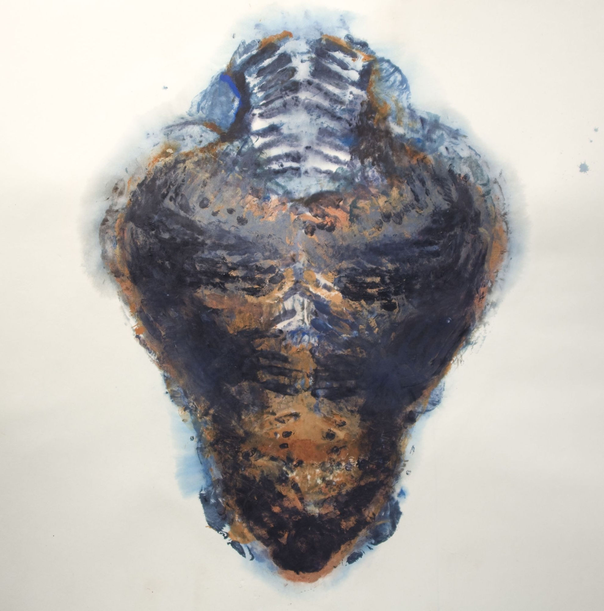 Mary Heebner, Patagonia Unearthed Series, Indigo Vessel #4, 2011