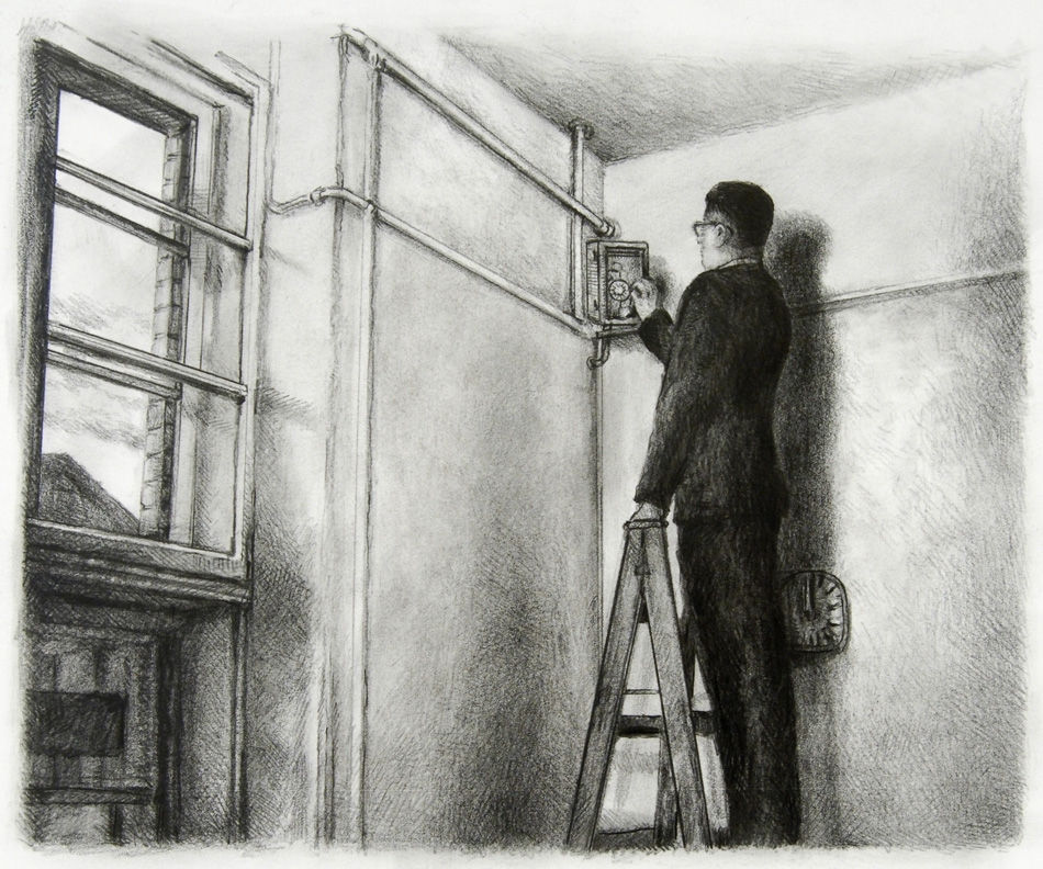 Lawrence Gipe, Study No. 4 from Frontier Defense (House Search, 1973), 2007