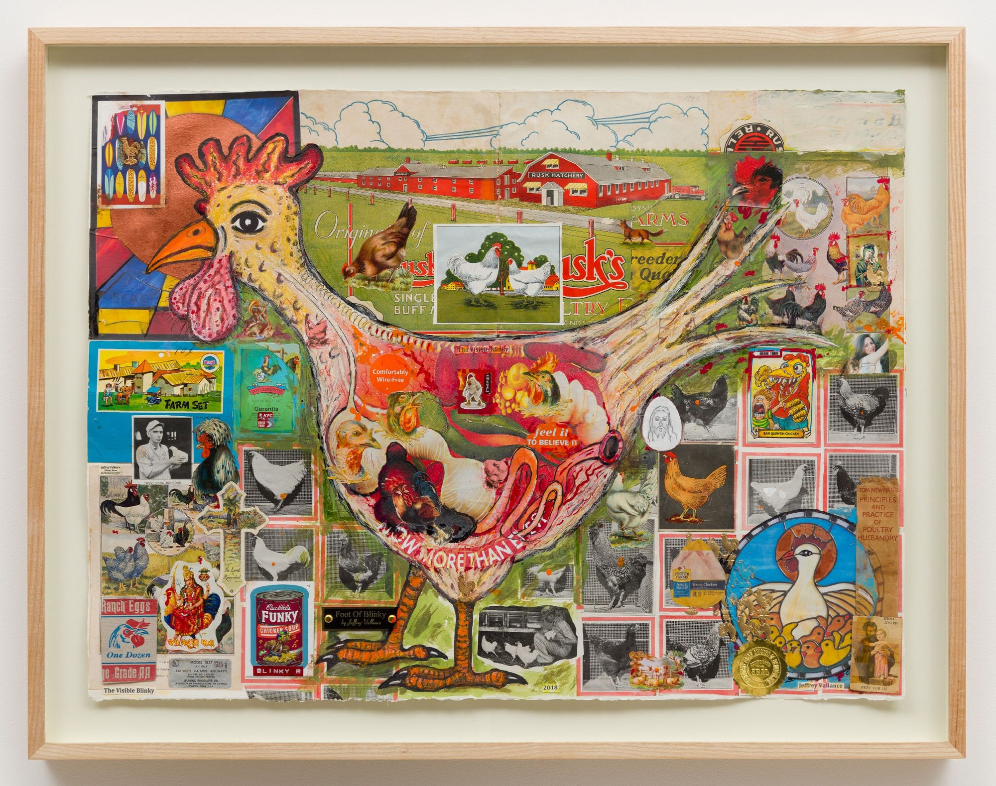 Jeffrey Vallance, The Visible Blinky, 2018