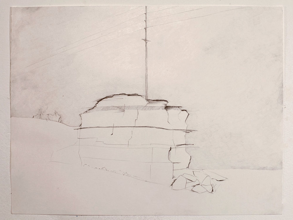 Kate Harding, Hwy 100 Manmade Bluff, 2010