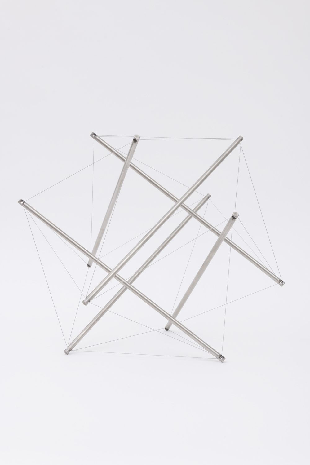 Buckminster Fuller, Six Part Push/Pull Tensegrity, Triad Part 2 of 3, Edition 5 of 10, 1979