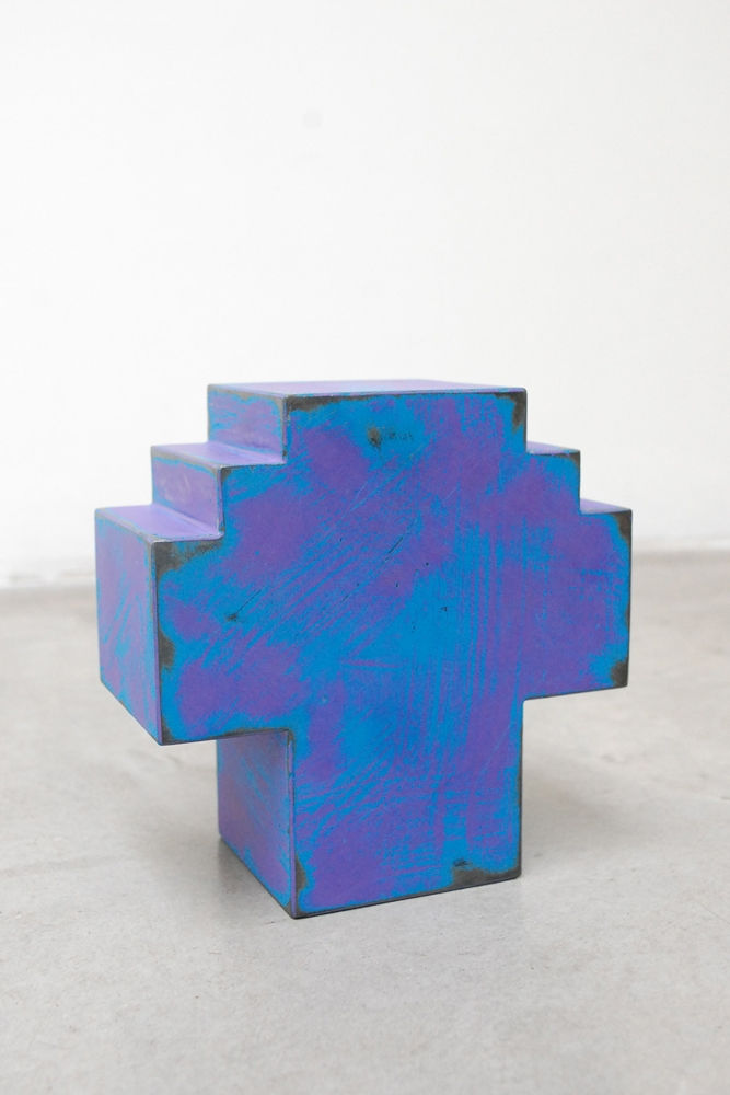 Michael Whiting, Mushroom (Purple over Blue), 2011