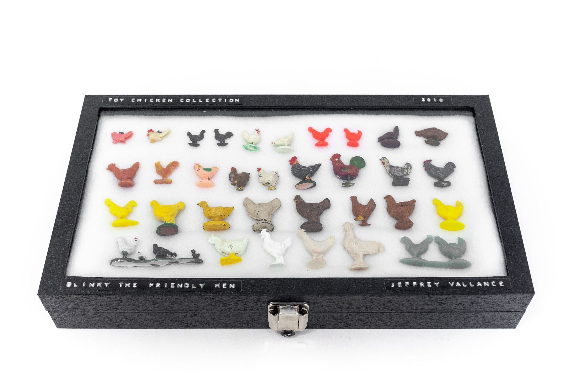 Jeffrey Vallance, Toy Chicken Collection, Blinky The Friendly Hen 40th Anniversary, 2018
