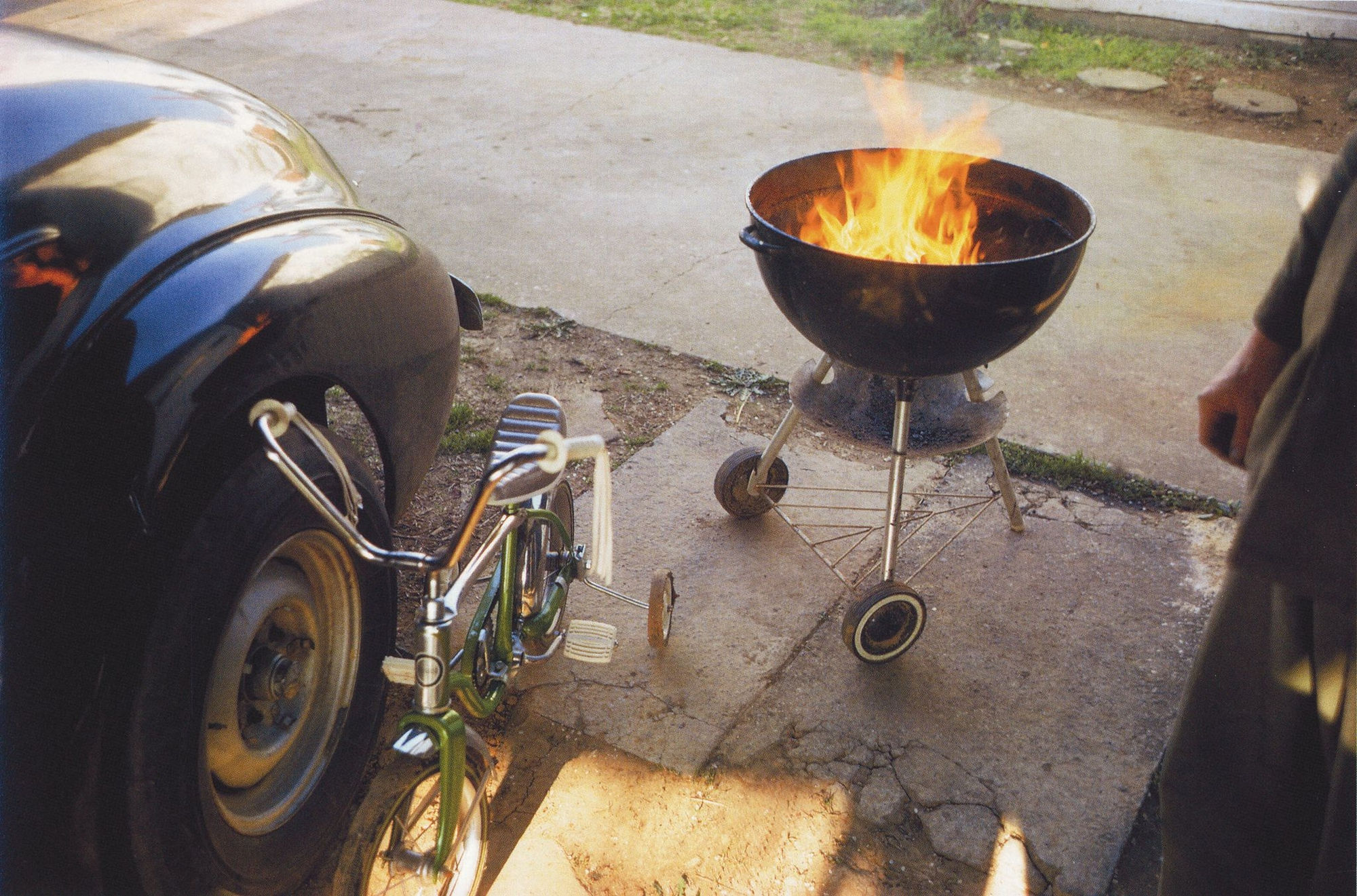 William Eggleston, Untitled (Burning Brazier) Memphis, 1975 (Printed 1981)