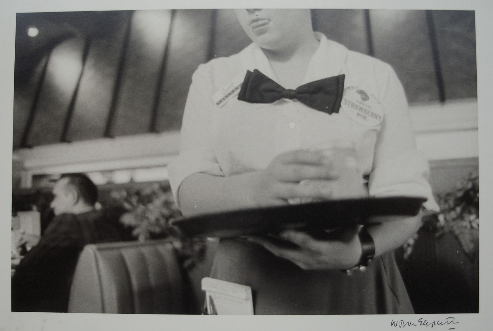 William Eggleston, Untitled (Shoney's Waitress), 1968