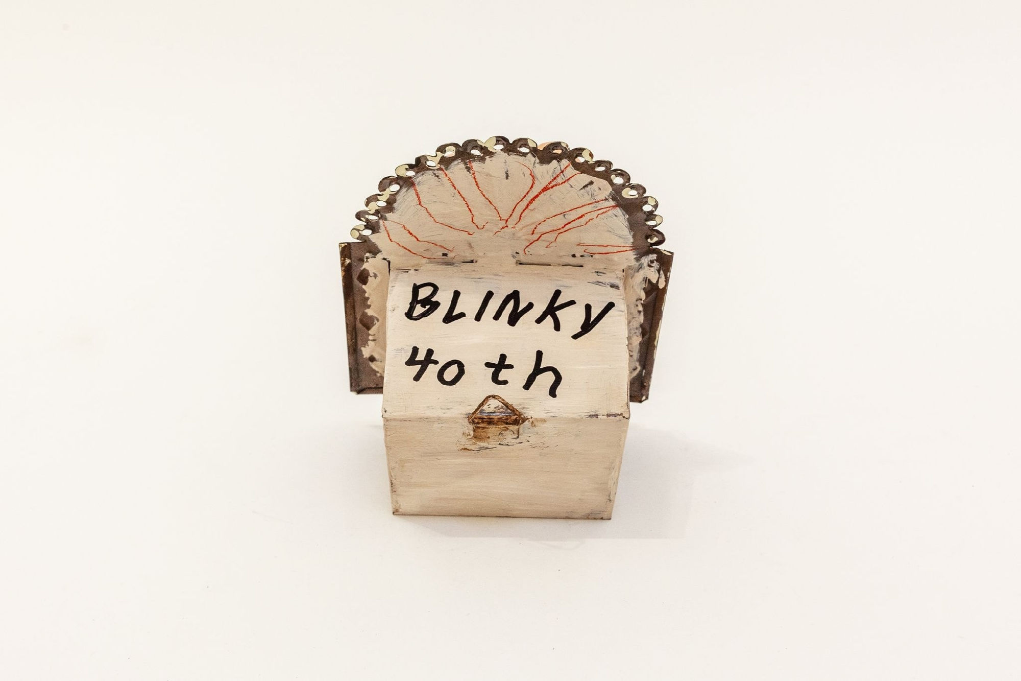 Jeffrey Vallance, Blinky 40th Anniversary Wall Vitrine, 2018