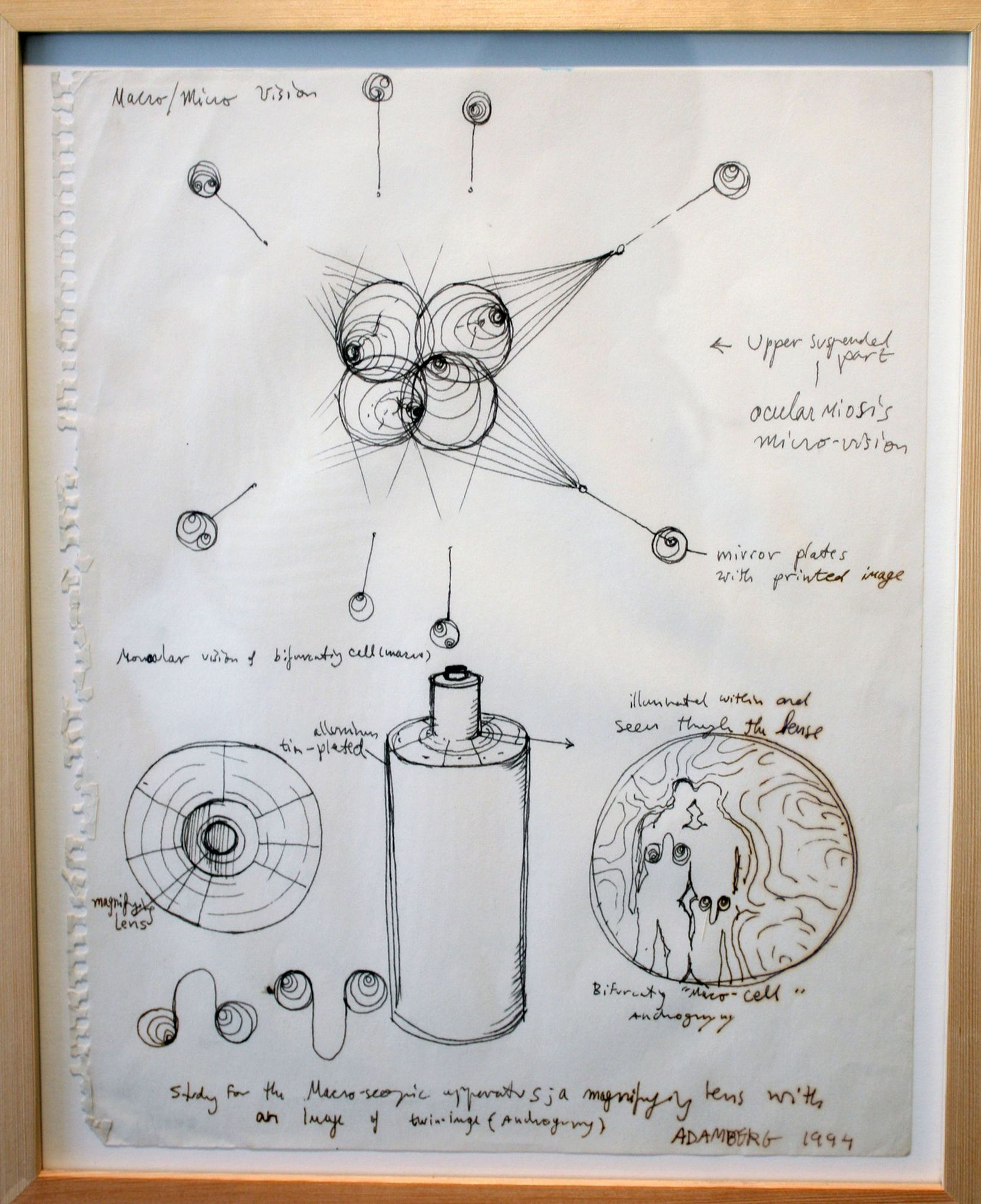 Adam Berg, Homage to Michel Foucault, 1994