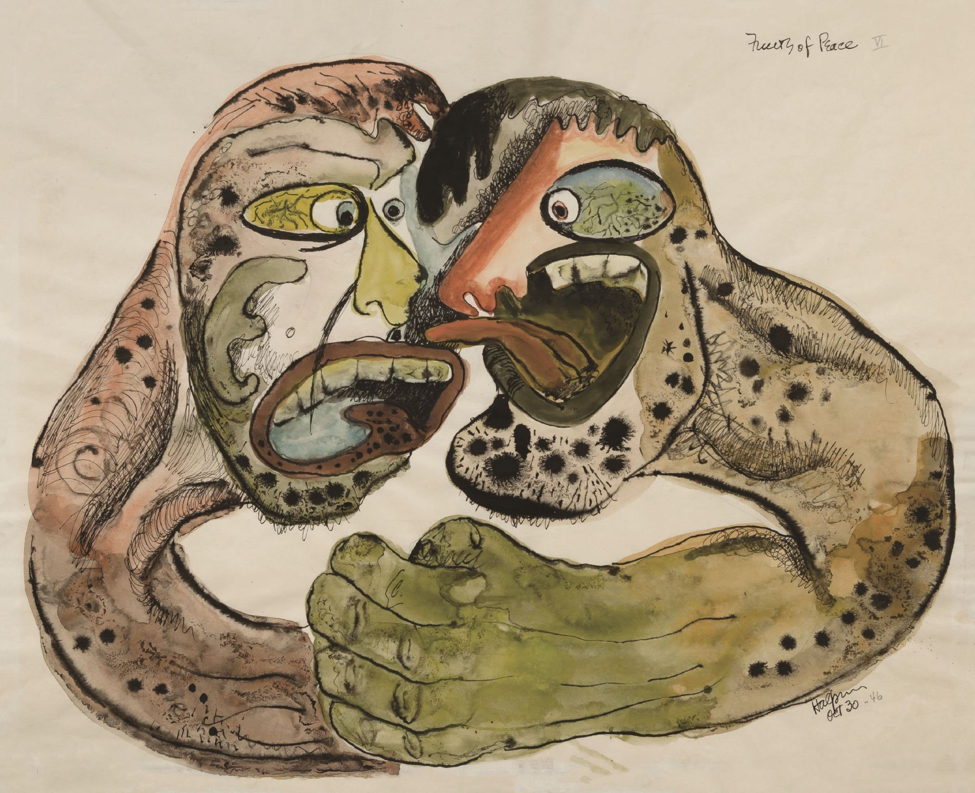 Lawrence Halprin, VI, Fruits of Peace series, 1946