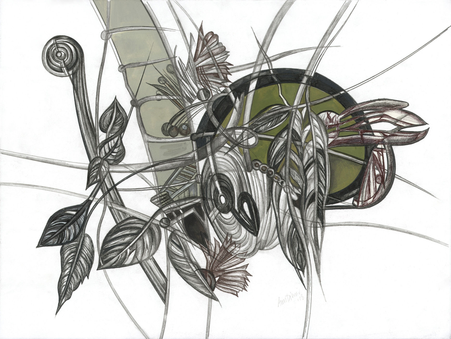 Ann Diener, Wire Fragment #3, 2008