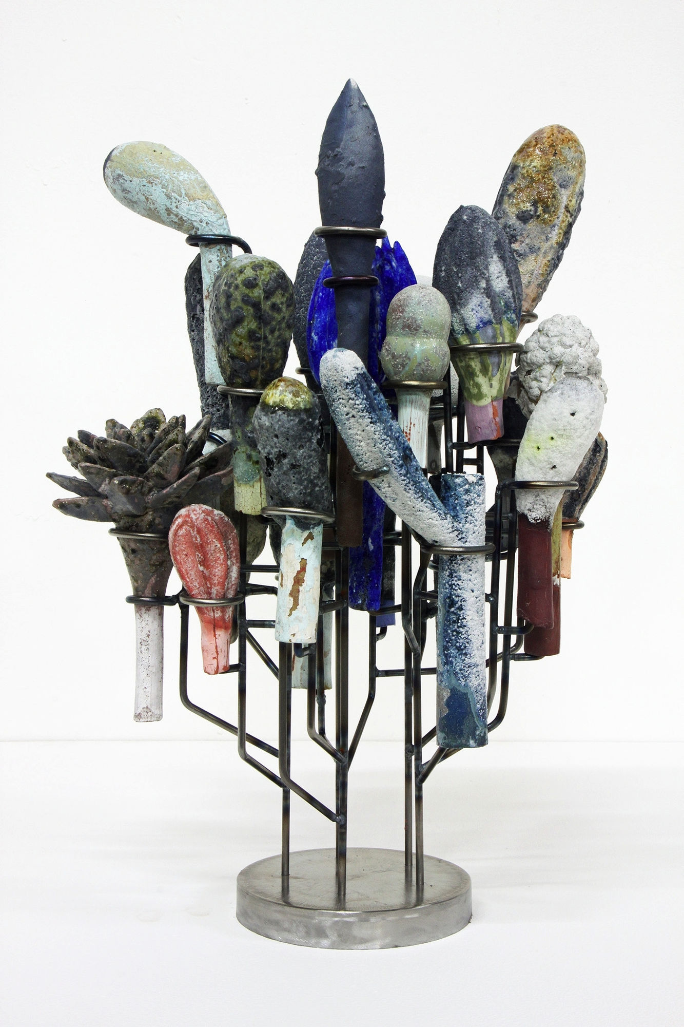 Dave Hicks, Construction (Water Blue), 2015