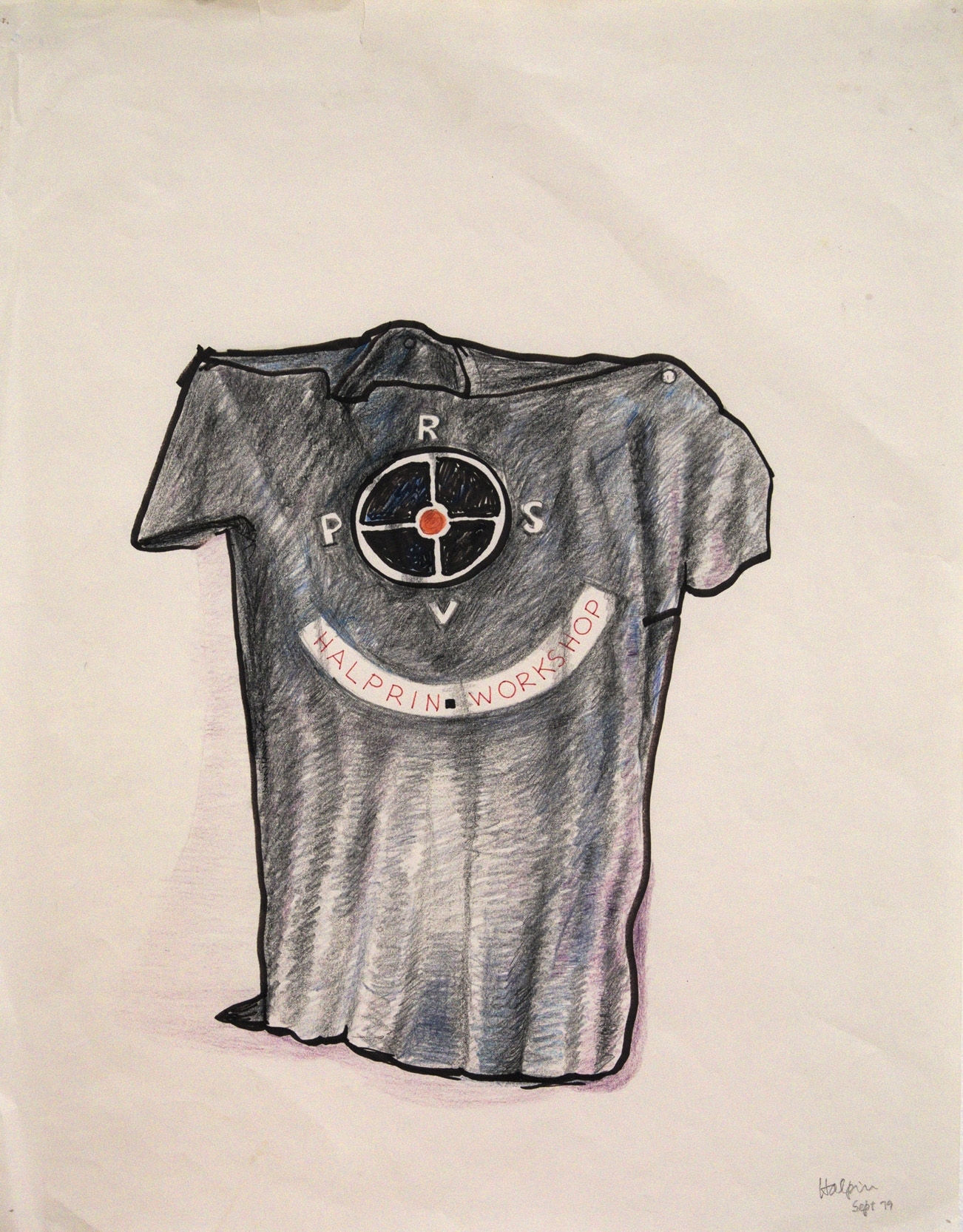 Lawrence Halprin, RSVP Studio Shirt Design, 1979