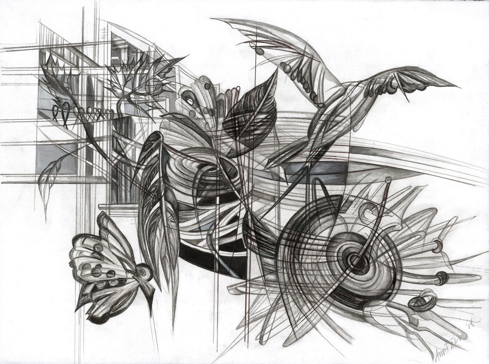 Ann Diener, Wire Fragment #1, 2008