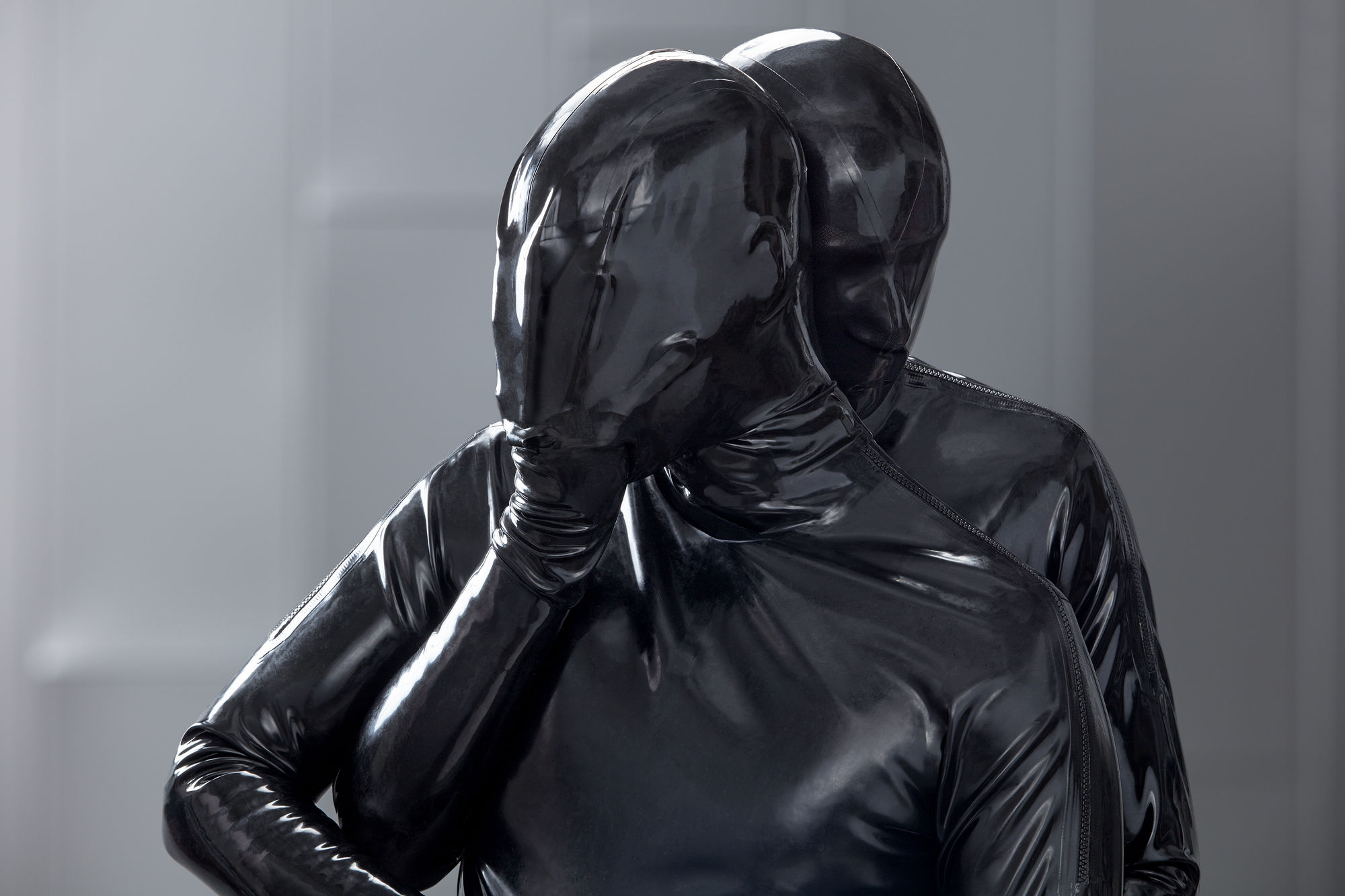 Blake Little, Josh and Leigh Embrace, 2019