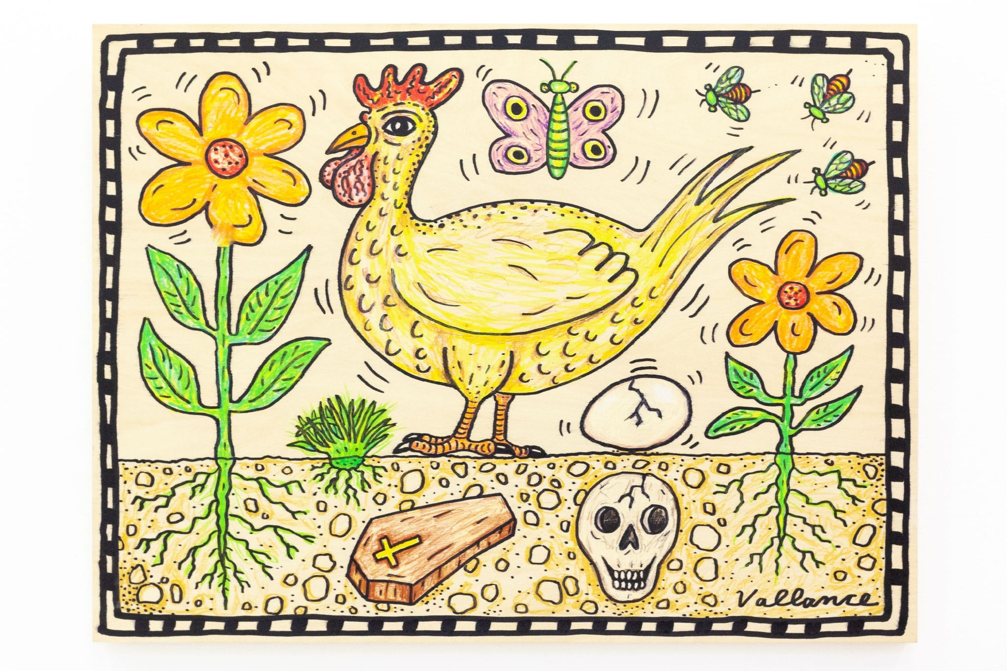 Jeffrey Vallance, Blinky Lifecycle, 2018