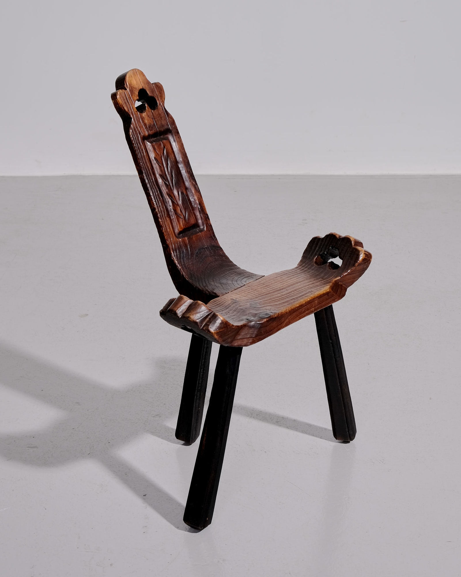 Spanish, Wooden Birthing Stool