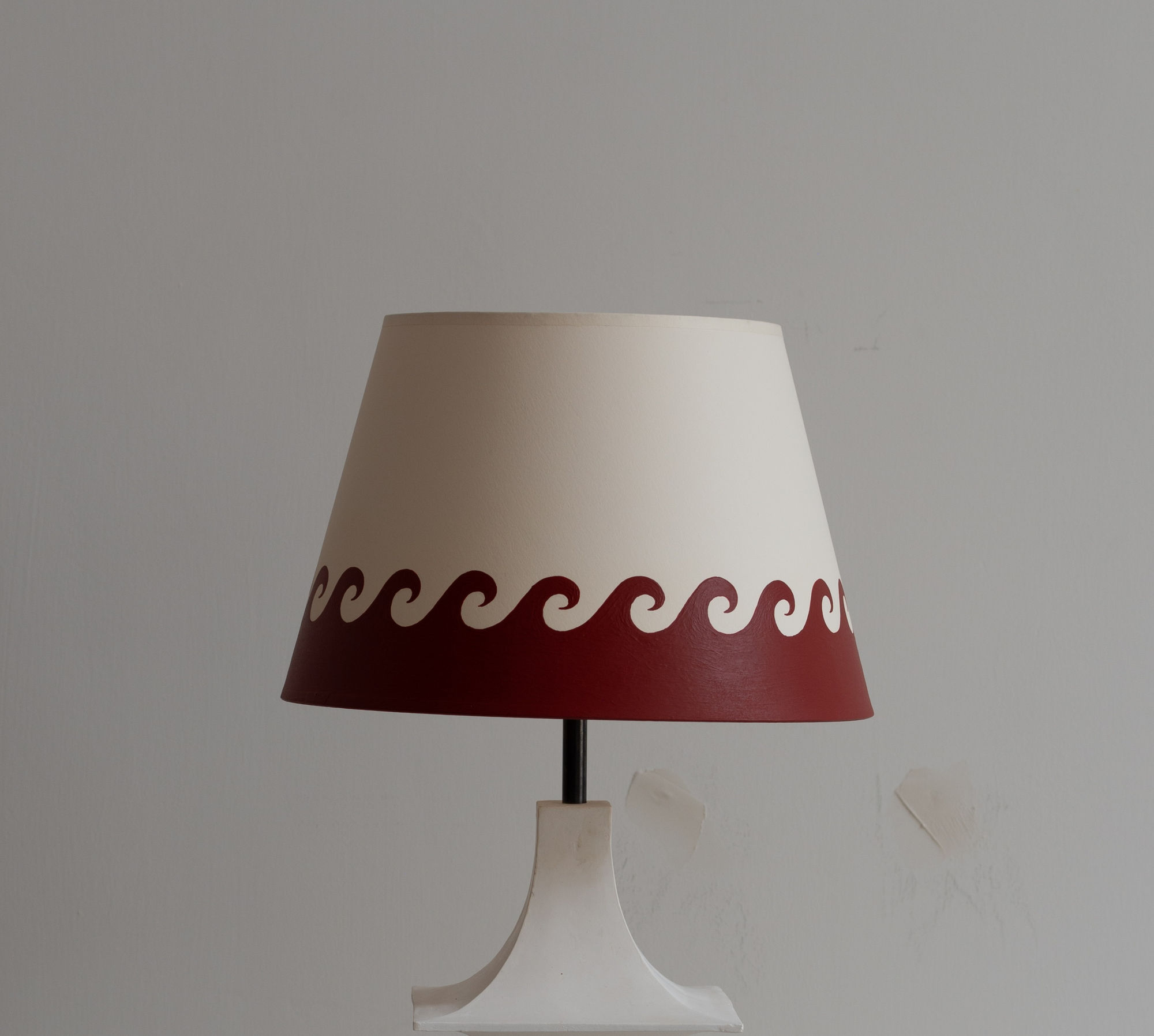 Wondering People, Alvaro Picardo, Vitruvian Scroll Lampshade, 2024