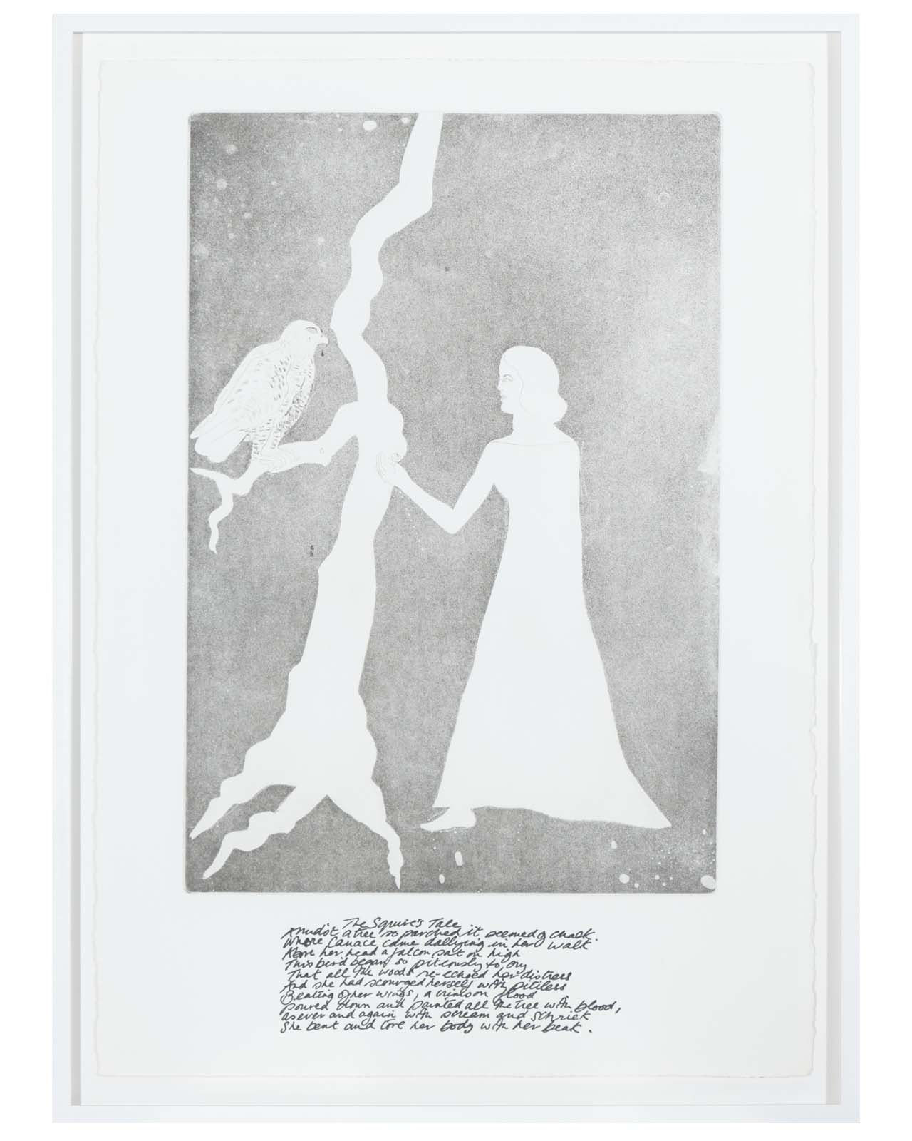 Elisabeth Frink, The Canterbury Tales: The Squire's Tale