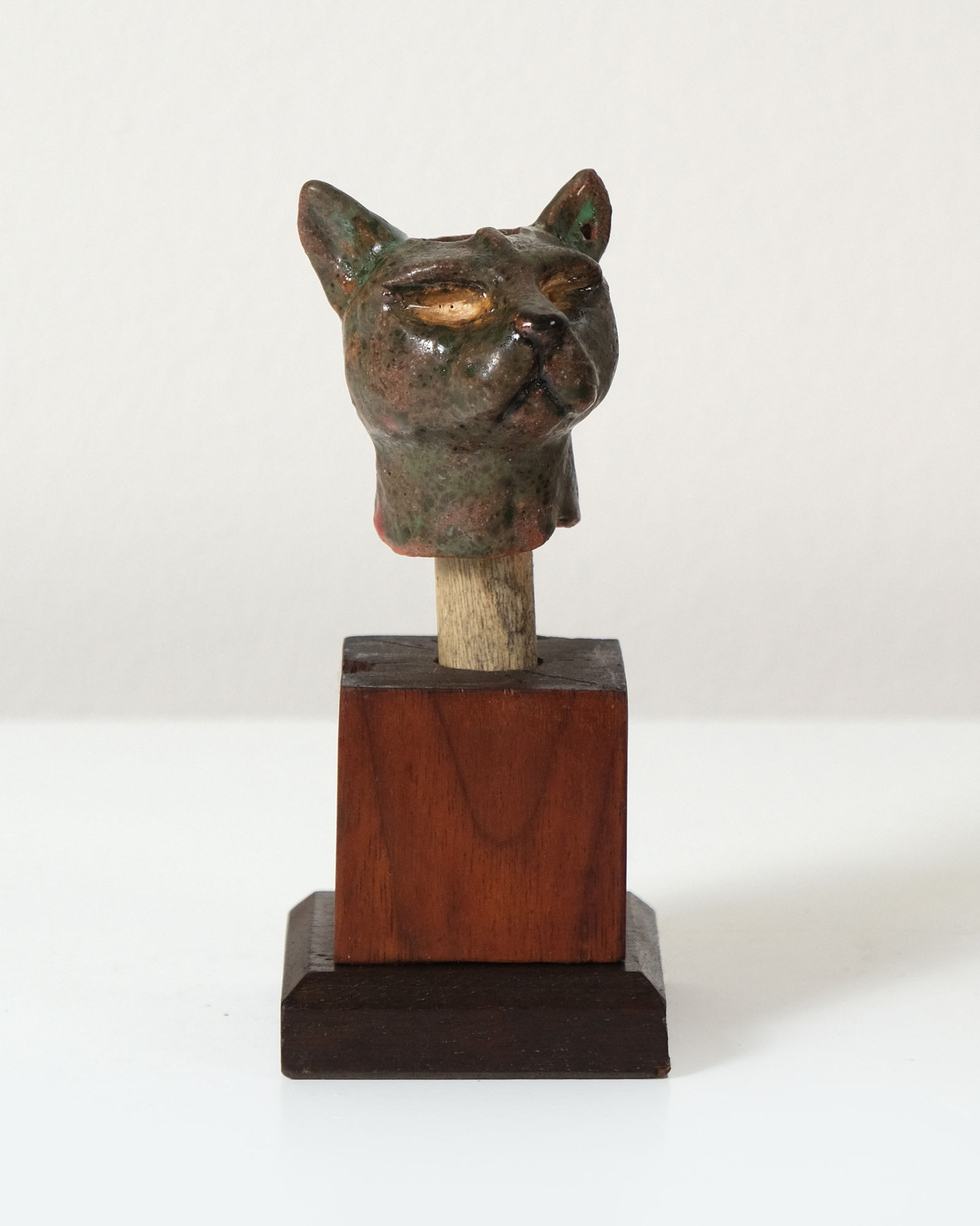 Amata Benedict, Miniature Head Candlestick XIII