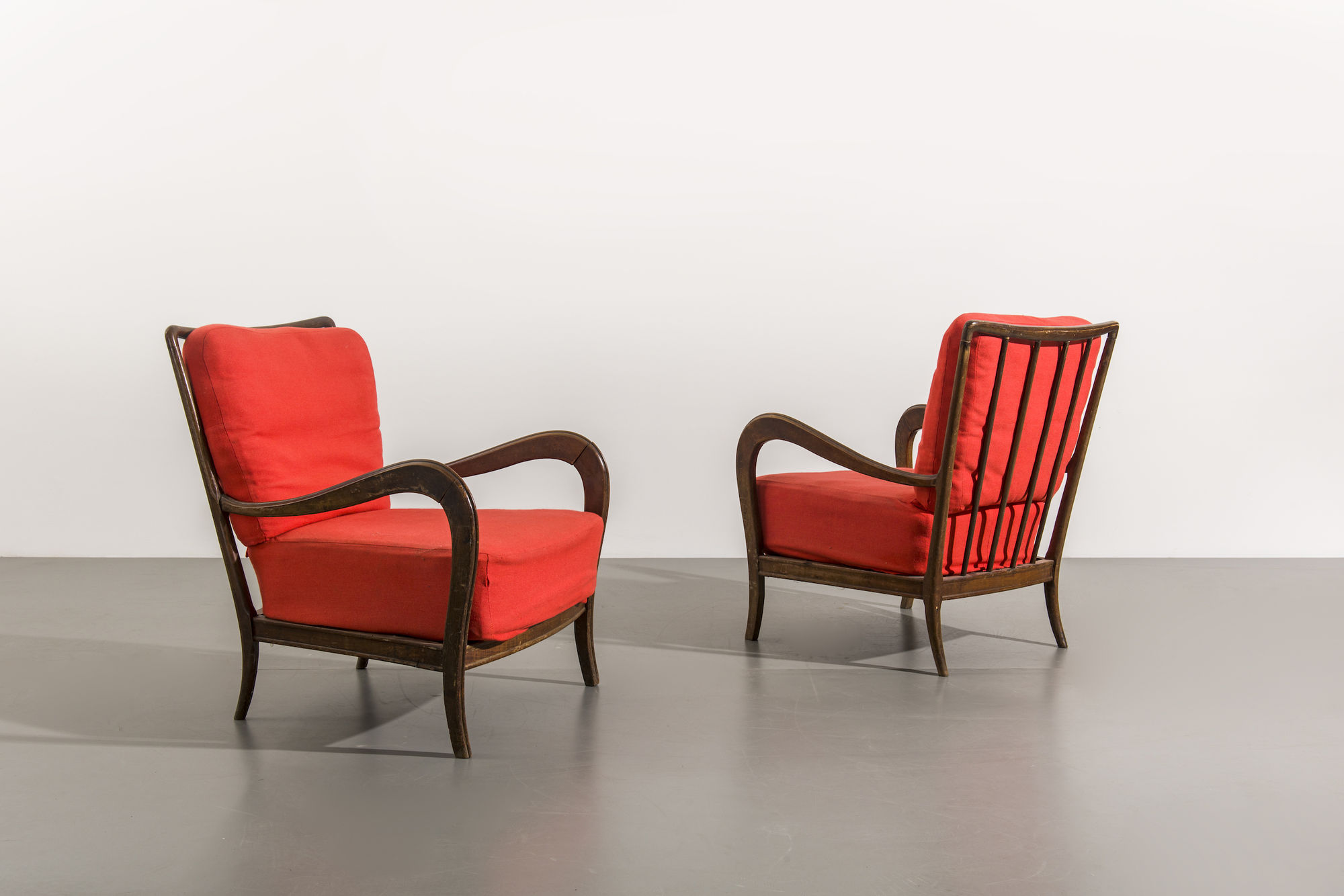 Italian, Pair of armchairs