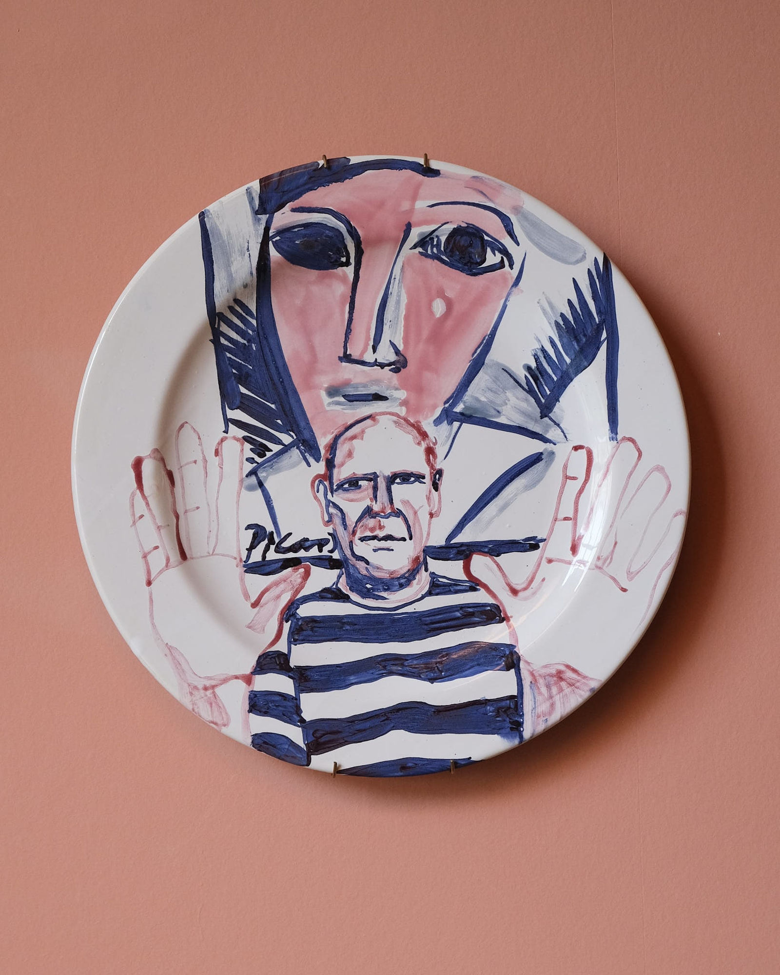 Gavin Houghton, 'Picasso' plate