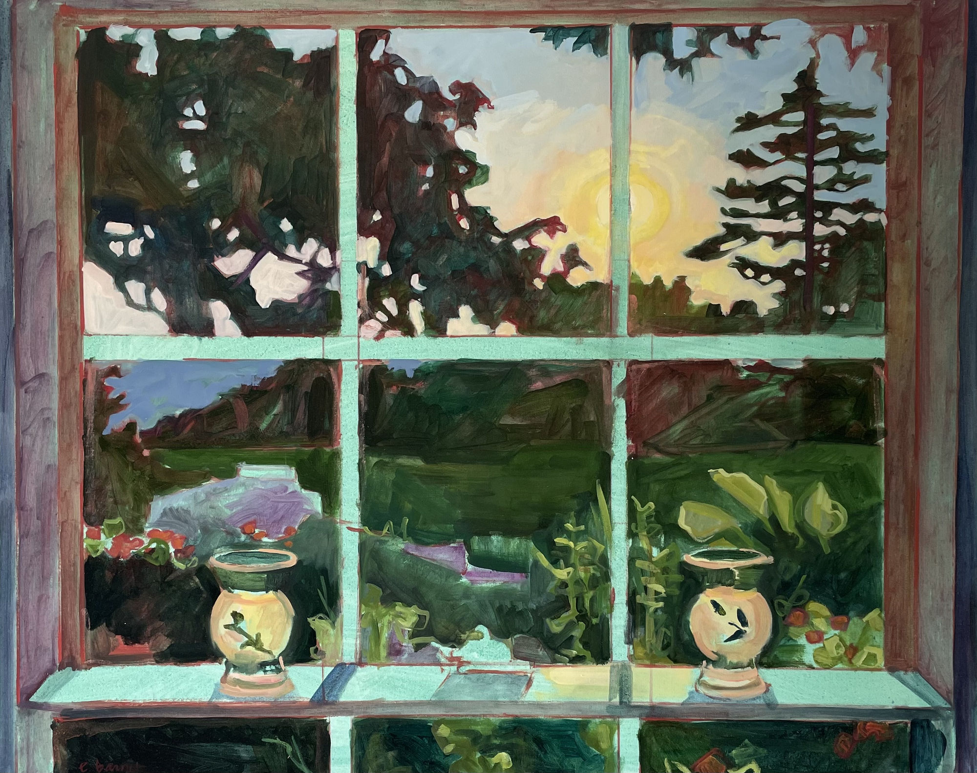 Ellie Barnet, Time is but a window, 2022