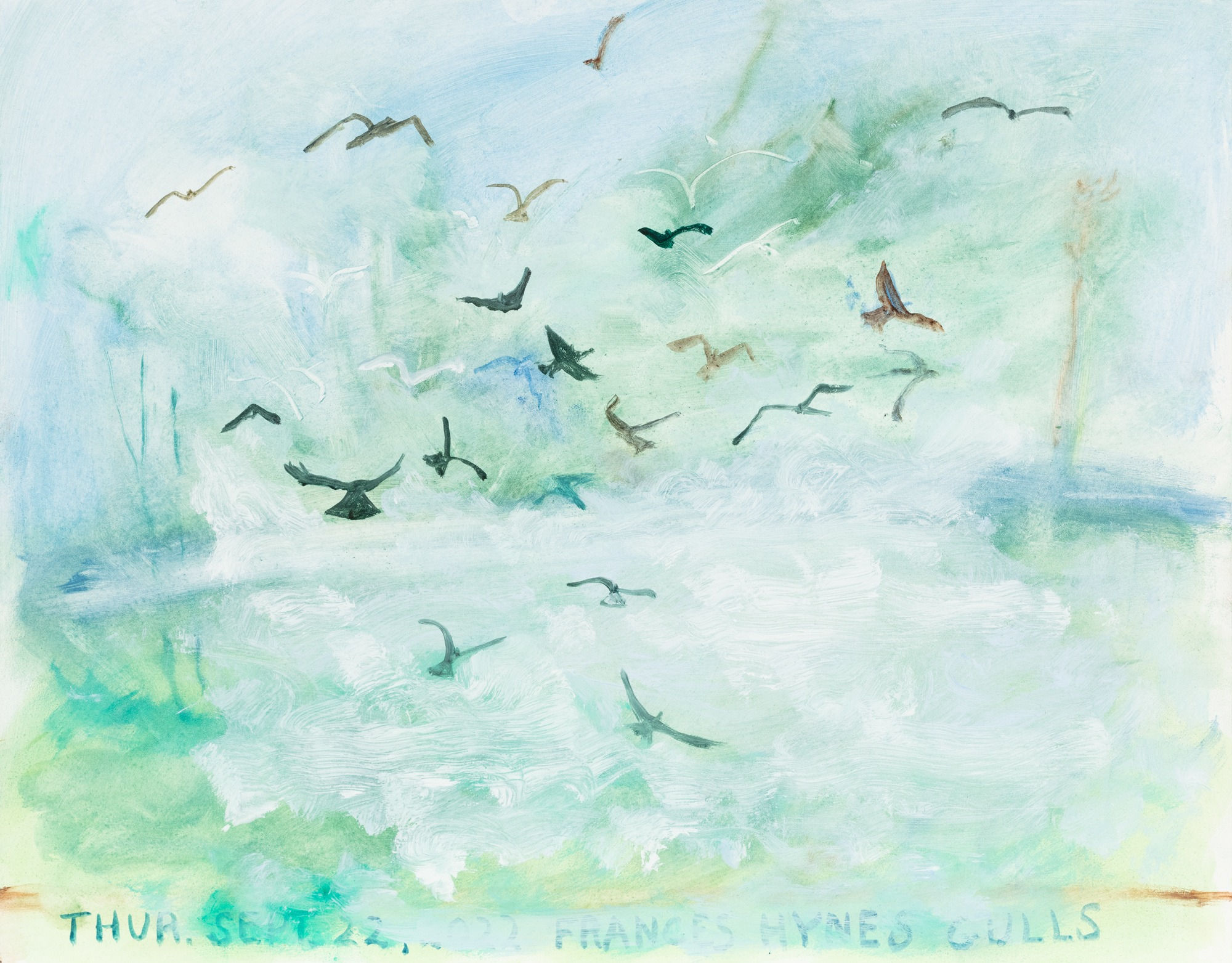 Frances Hynes, Gull Pond, 2022
