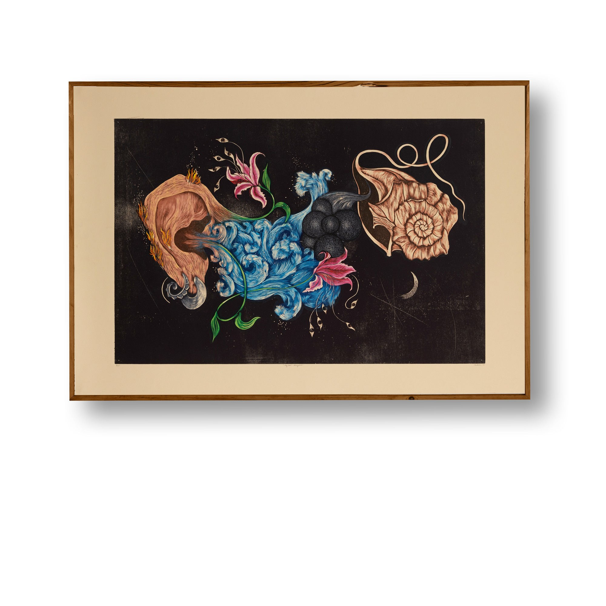 Janhavi Khemka, My Ear’s Diagram, 2023