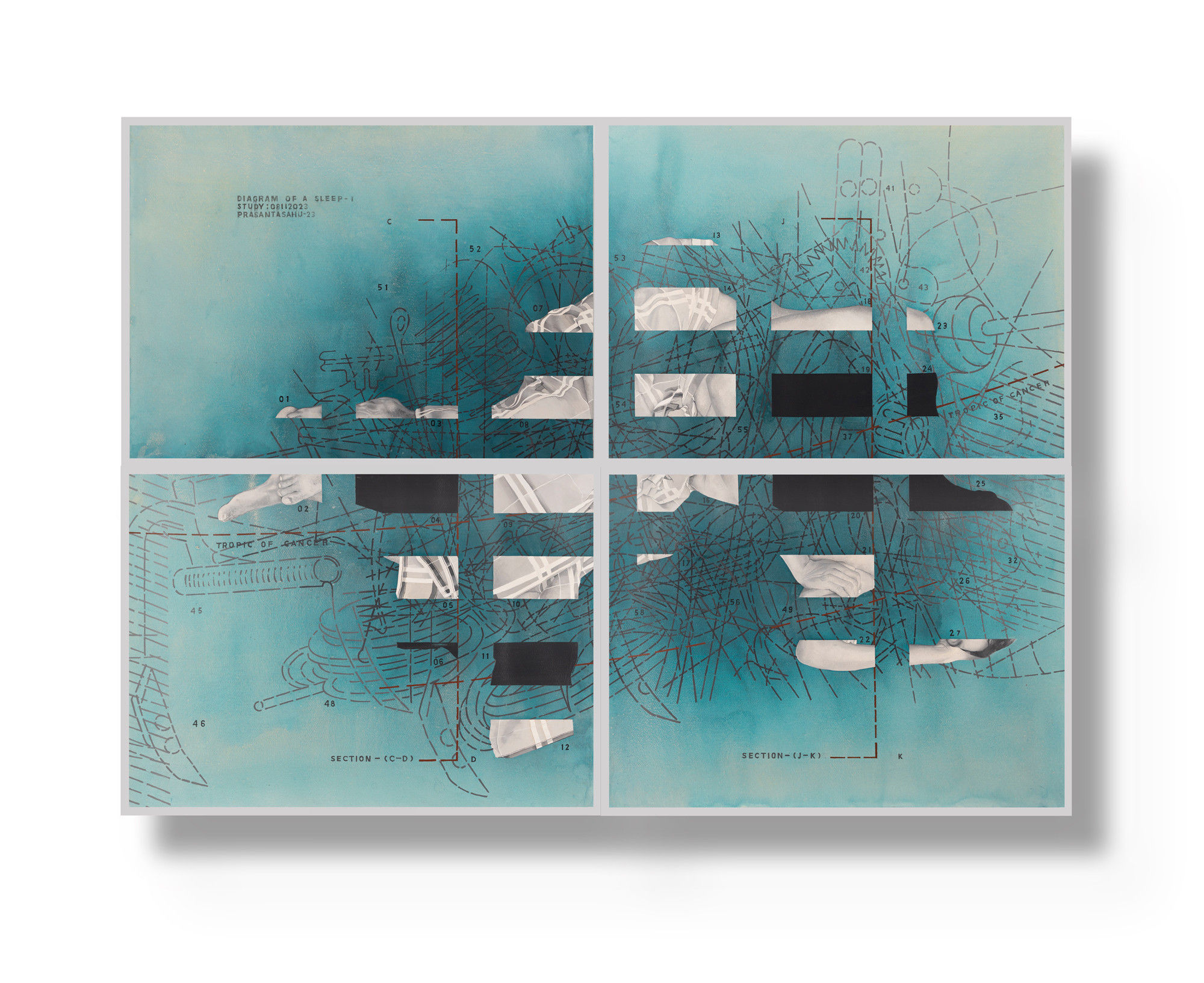 Prasanta Sahu, Diagram of a Sleep-I, 2023