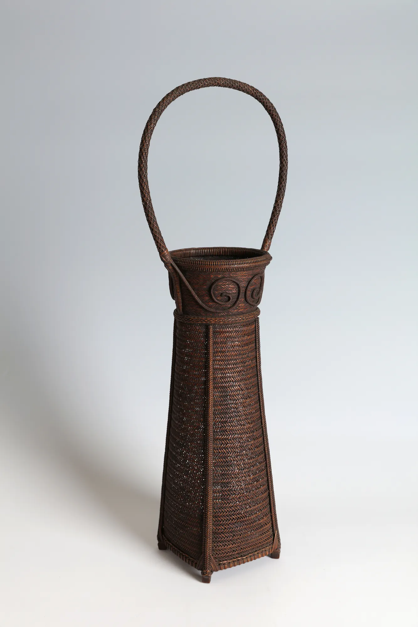 Onkosai, Handled Flower Basket, 1910s-20s