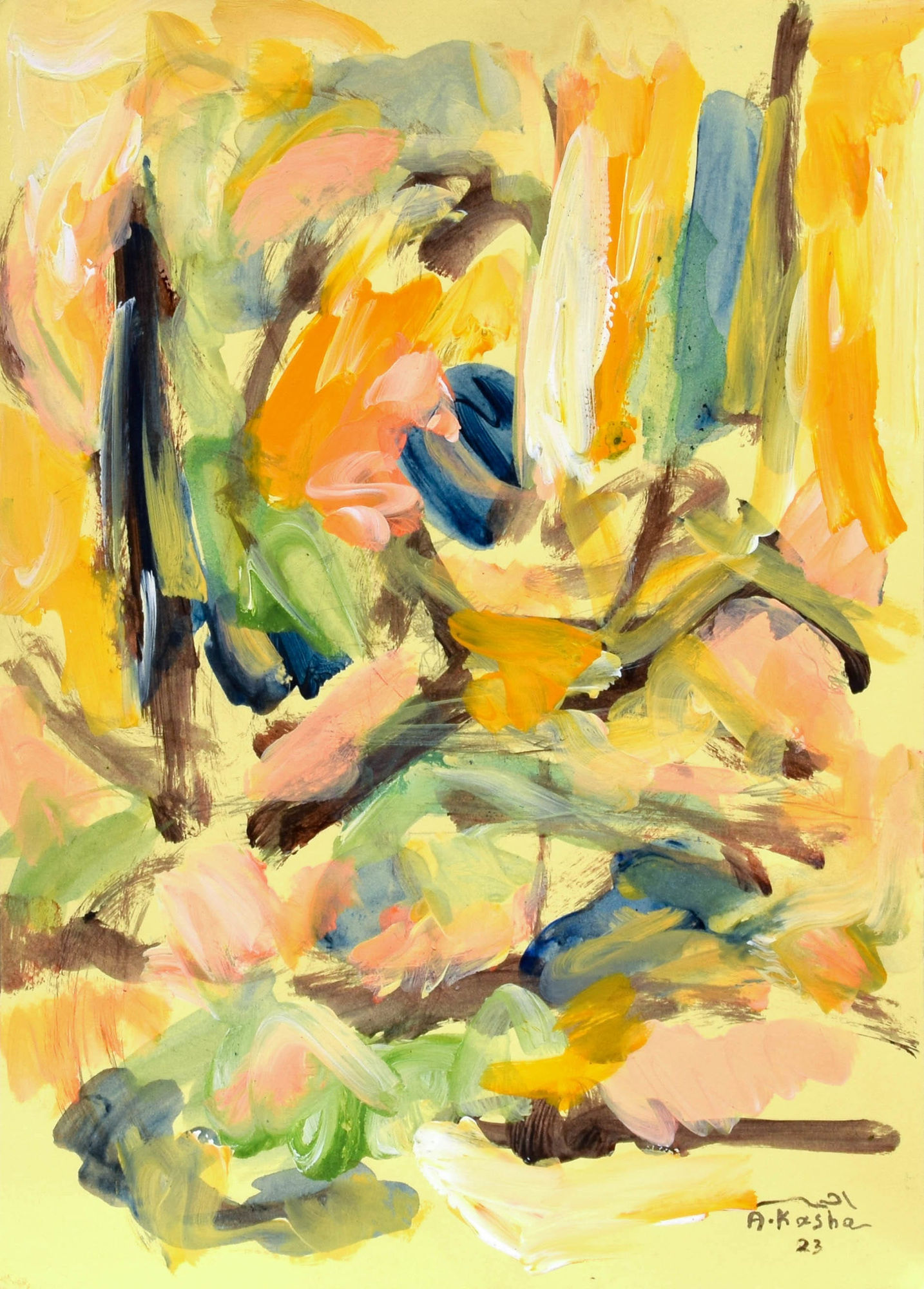 Ahmad Kasha, Untitled, 2023