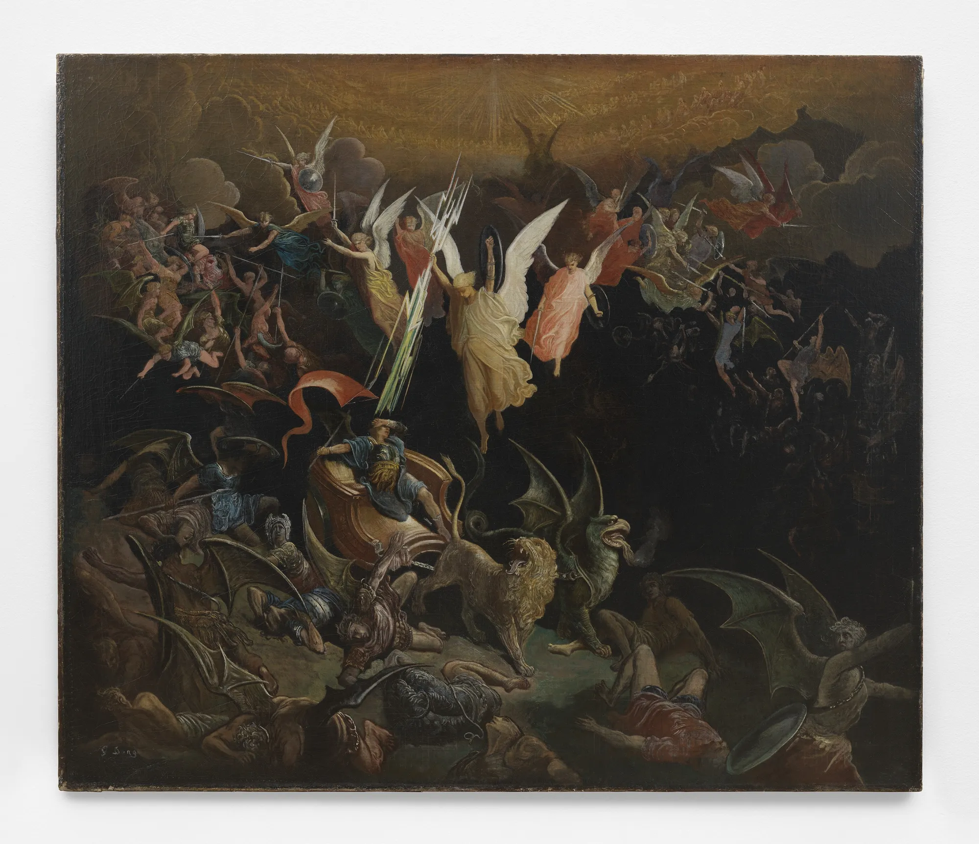 Gustave Doré, The Fall of the Rebel Angels, 1871-72