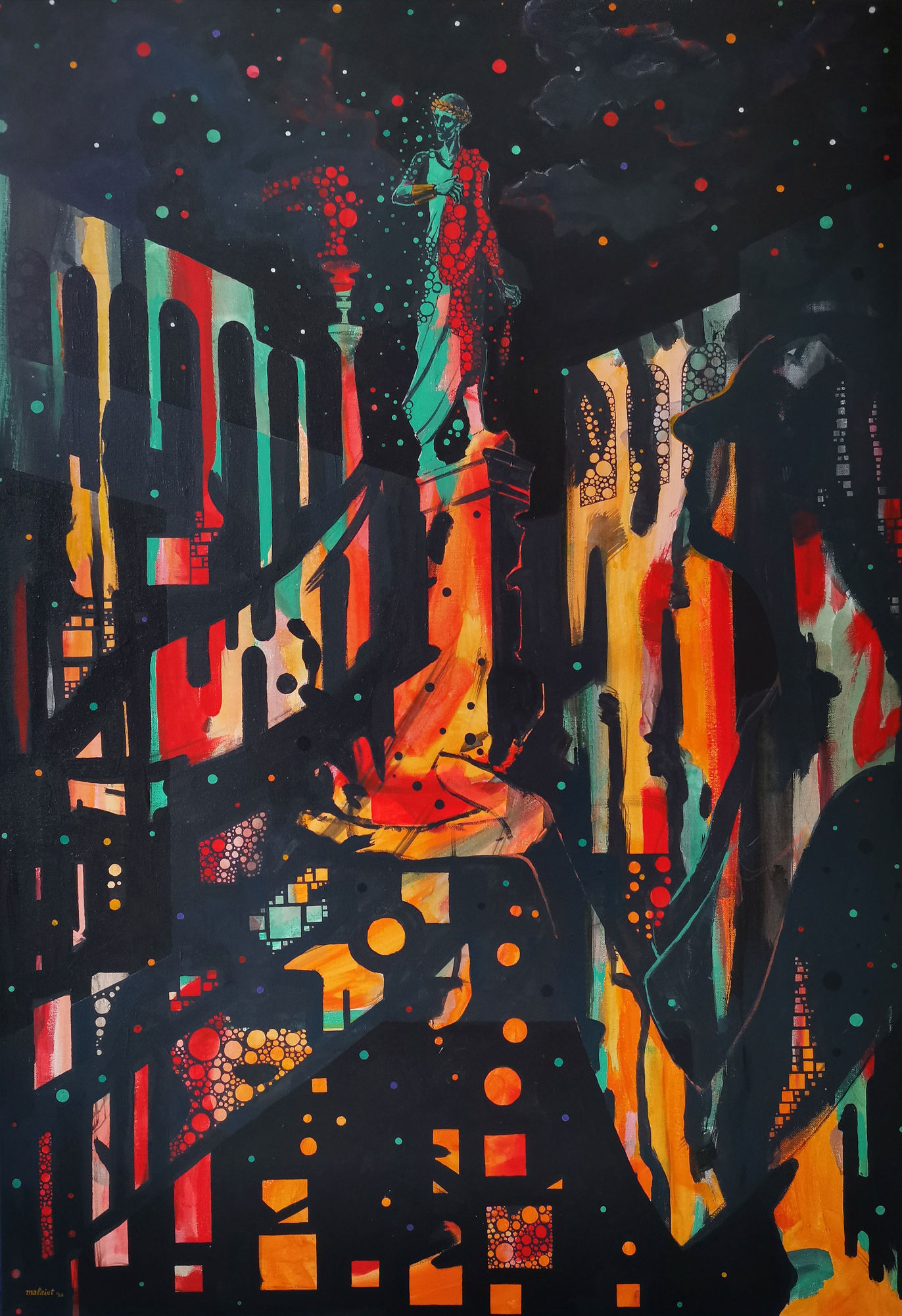 Adrian Malaiet, Roman Superstar , 2020