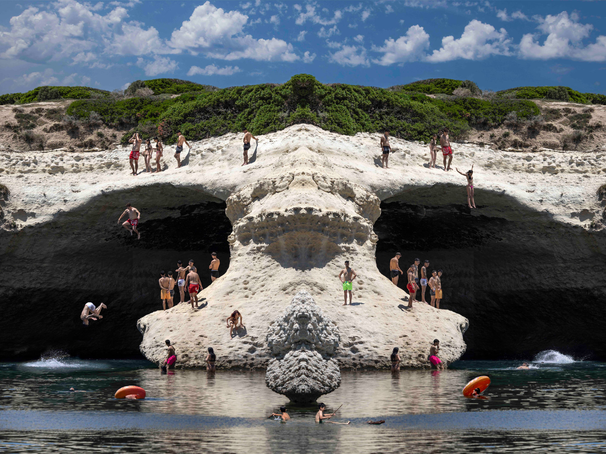 Cathy Carter, Plunge: Quary/Traces, 2025