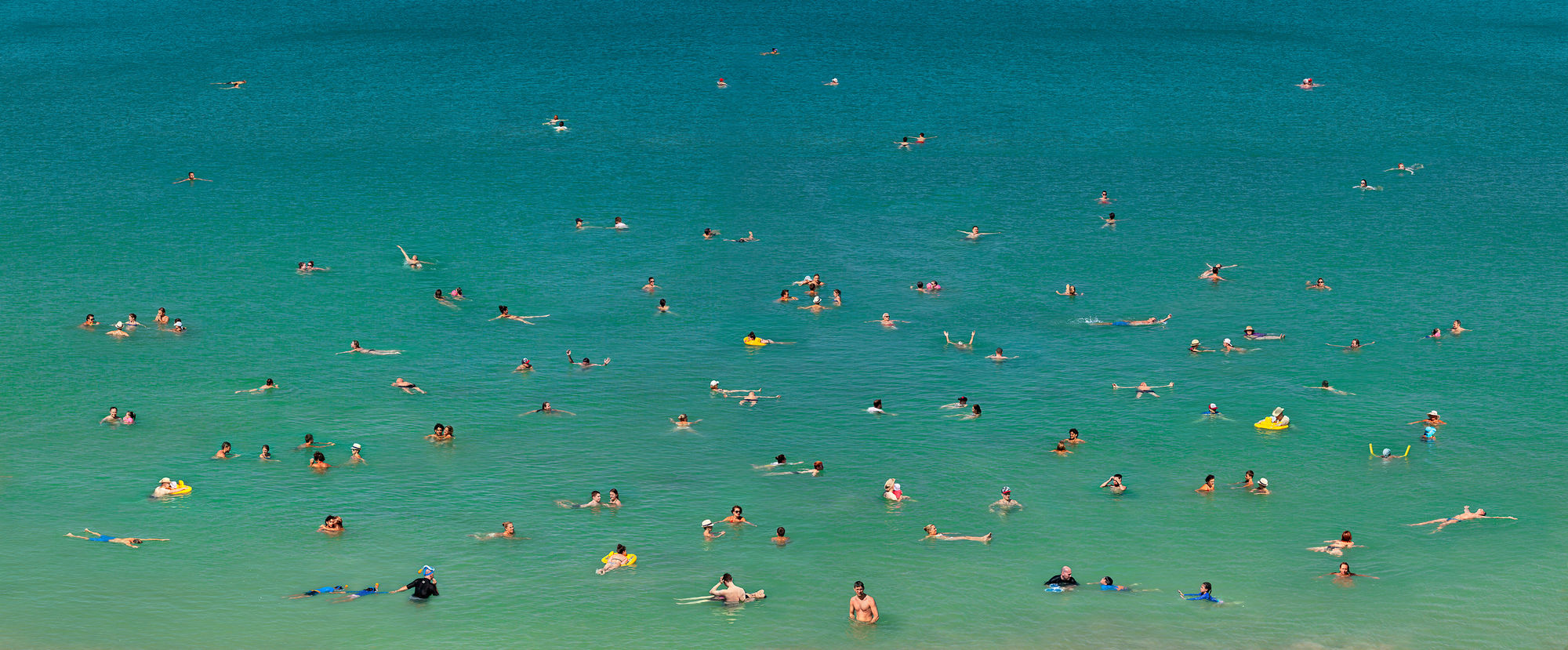 Cathy Carter, Synchronised Bathers, 2024