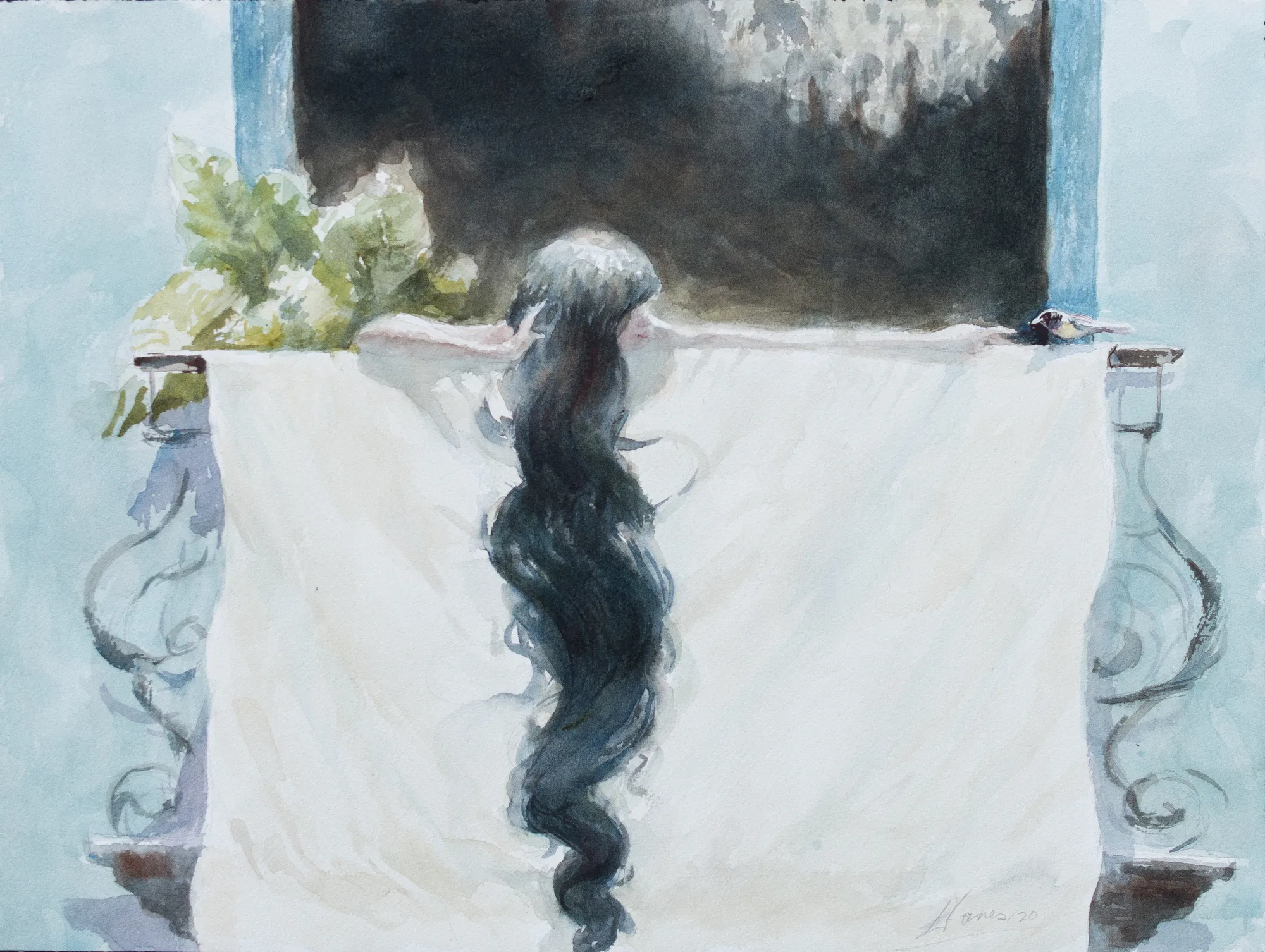 Reynier Llanes, Blanca’s visitor , 2020