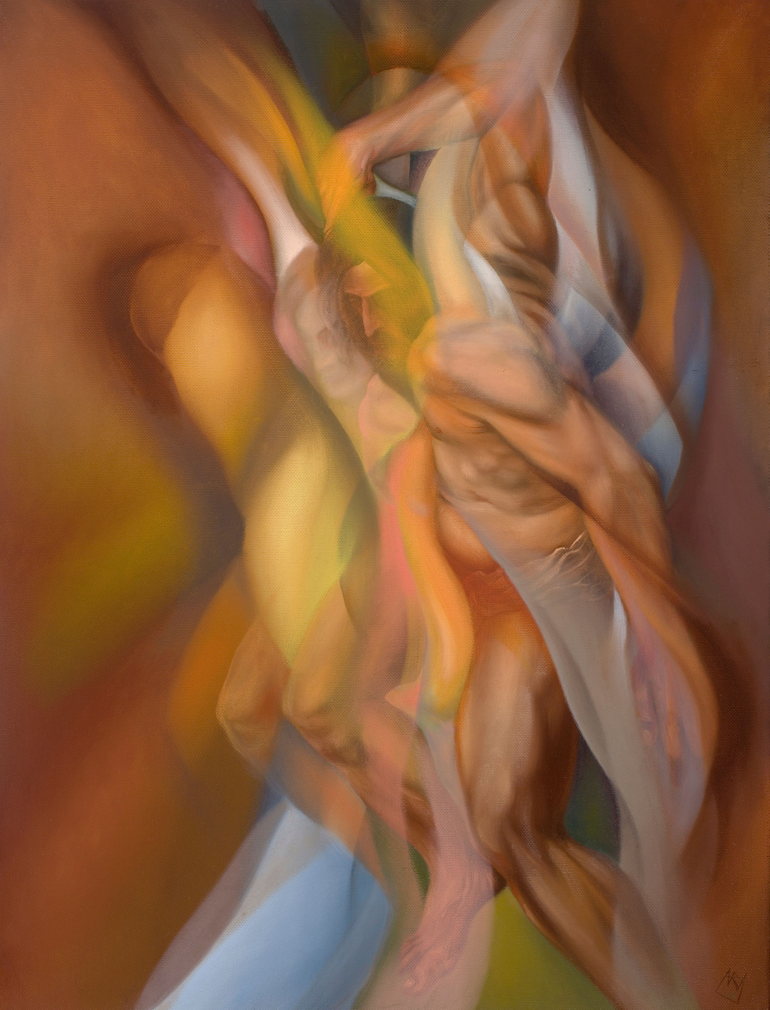 Armando Alemdar Ara, St Sebastian (tribute to Titian), 2019 - 2024