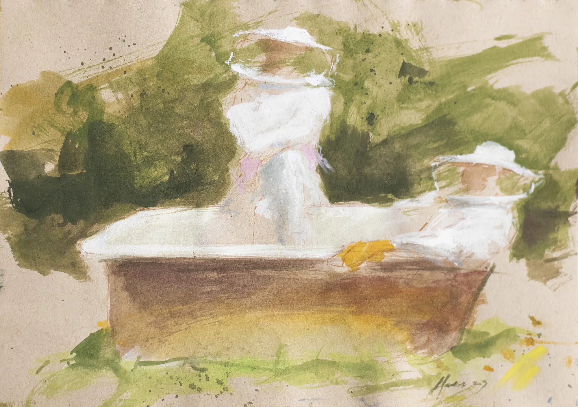 Reynier Llanes, Our yellow feelings, 2023