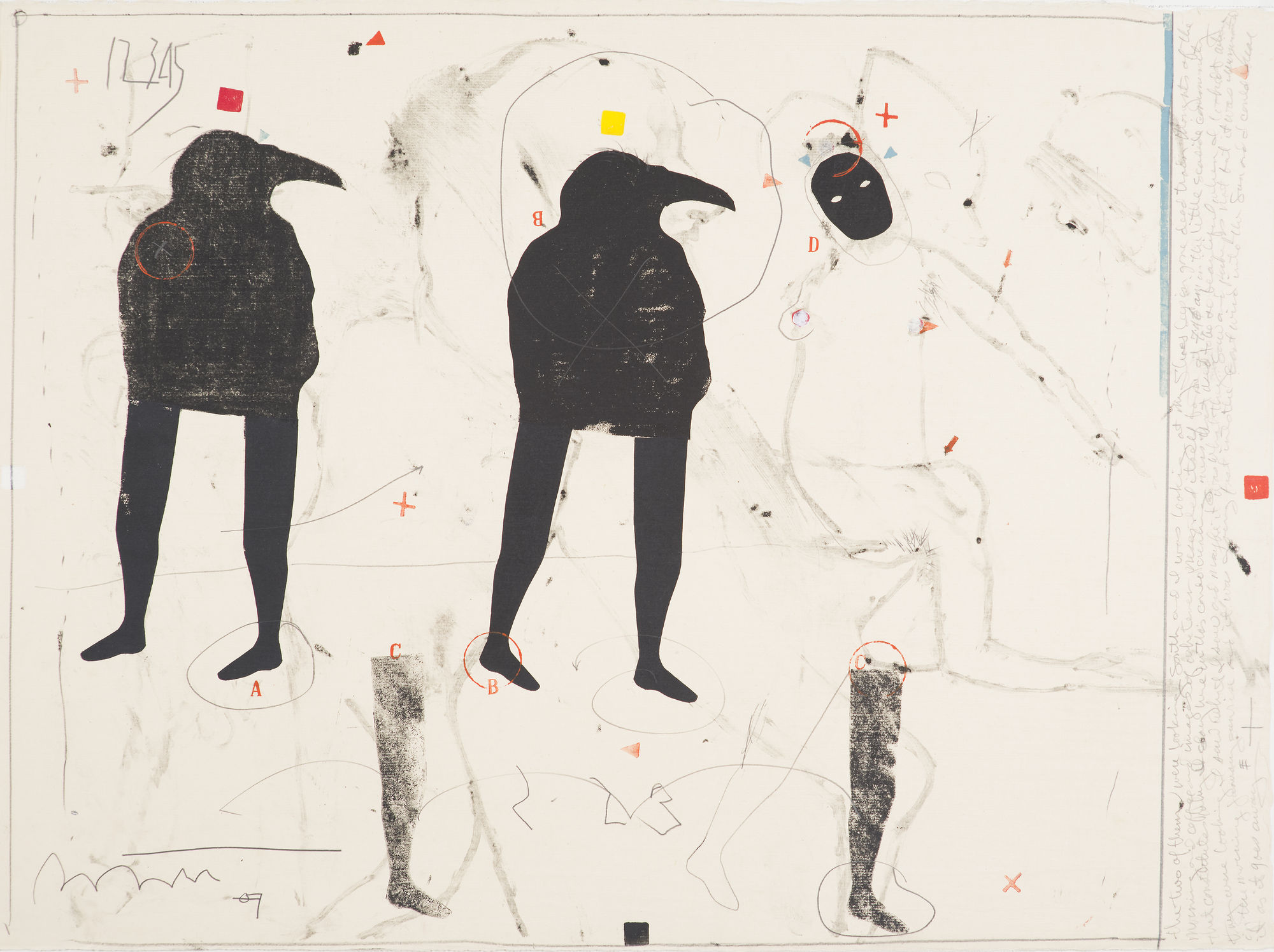 Rick Bartow, Crow's Instructions, 2007