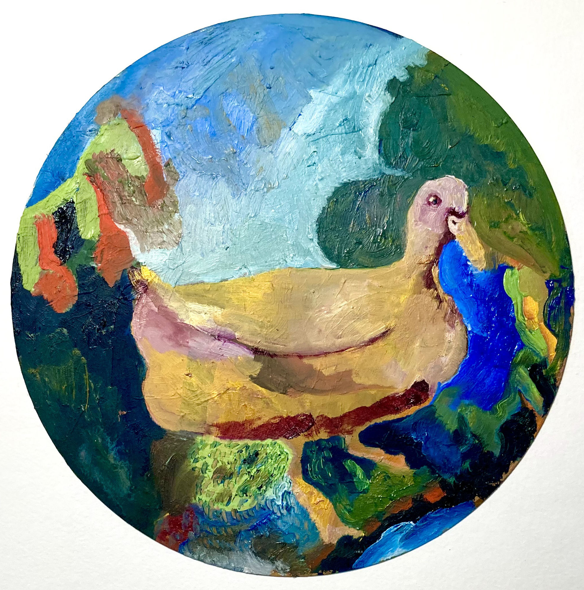 Emma Gerigscott, Lone Duck, But Not Lost, 2020